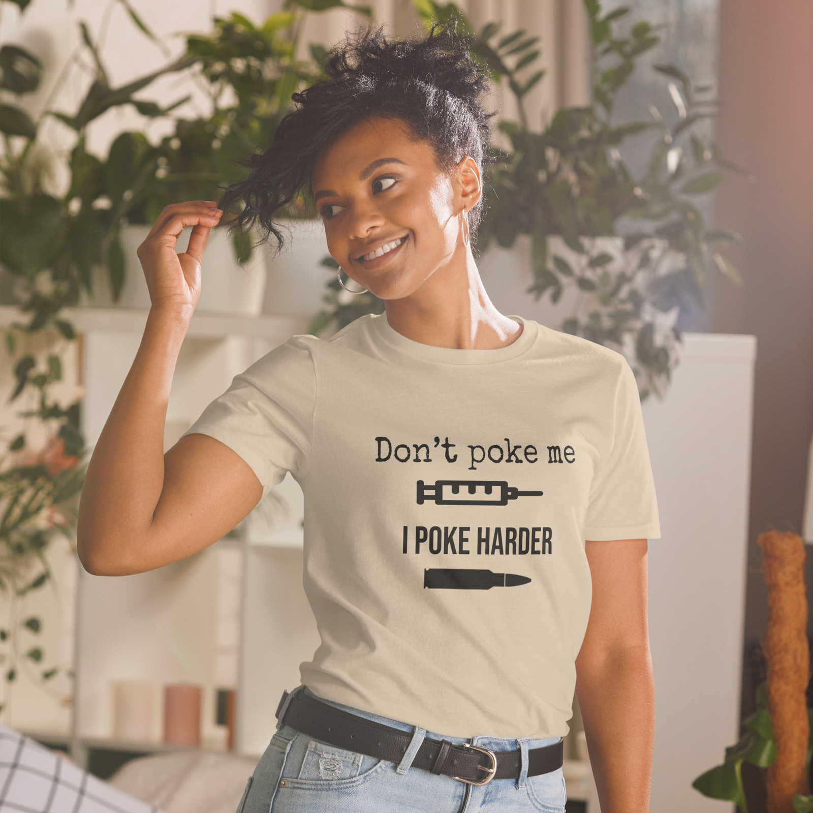 I Poke Harder T-shirt – Anti Vaxx T-shirt
