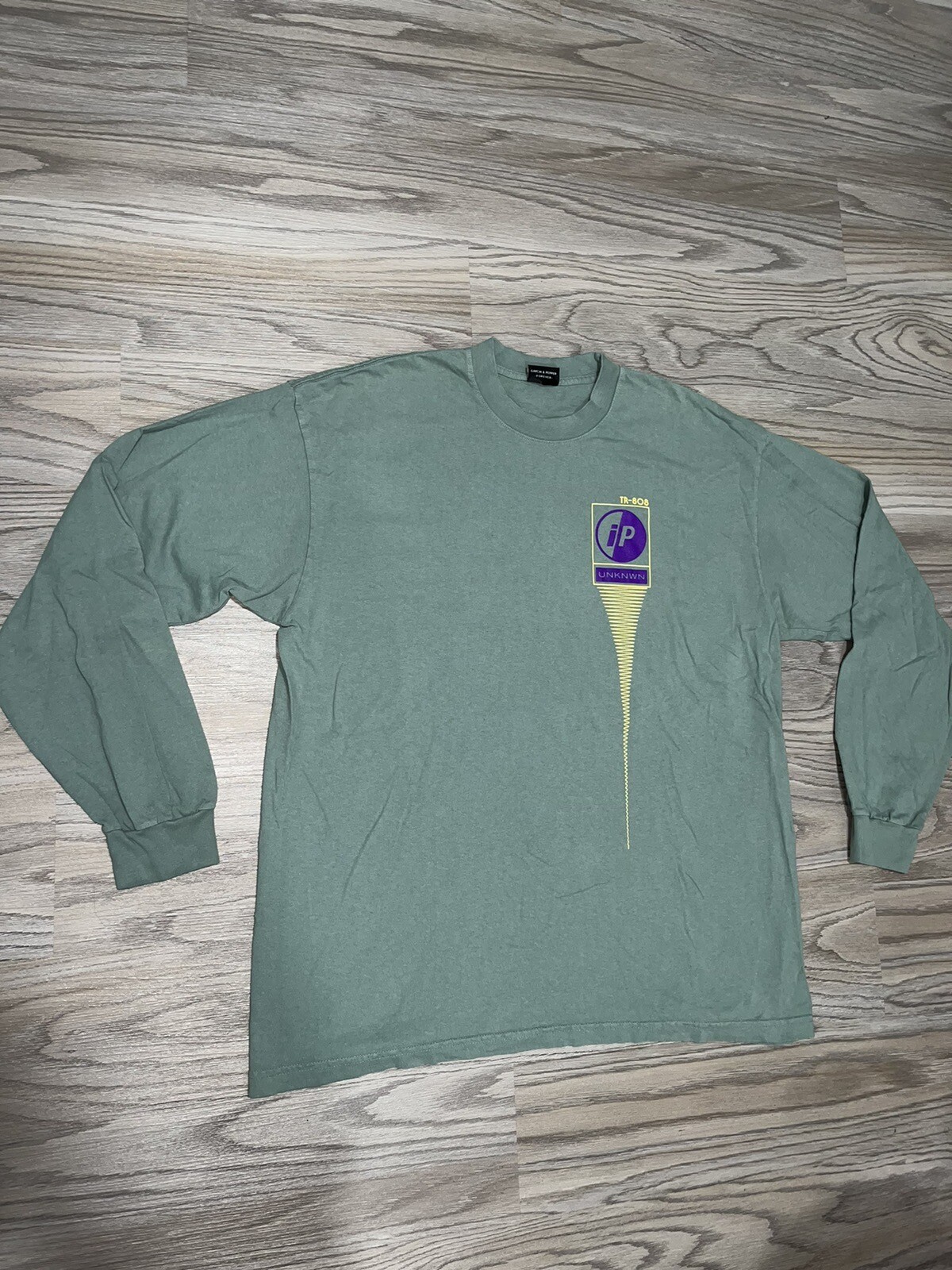 UNKNWN X Ignored Prayers Miami (2019) Green Long Sleeve T-Shirt Mens 2XL Lebron