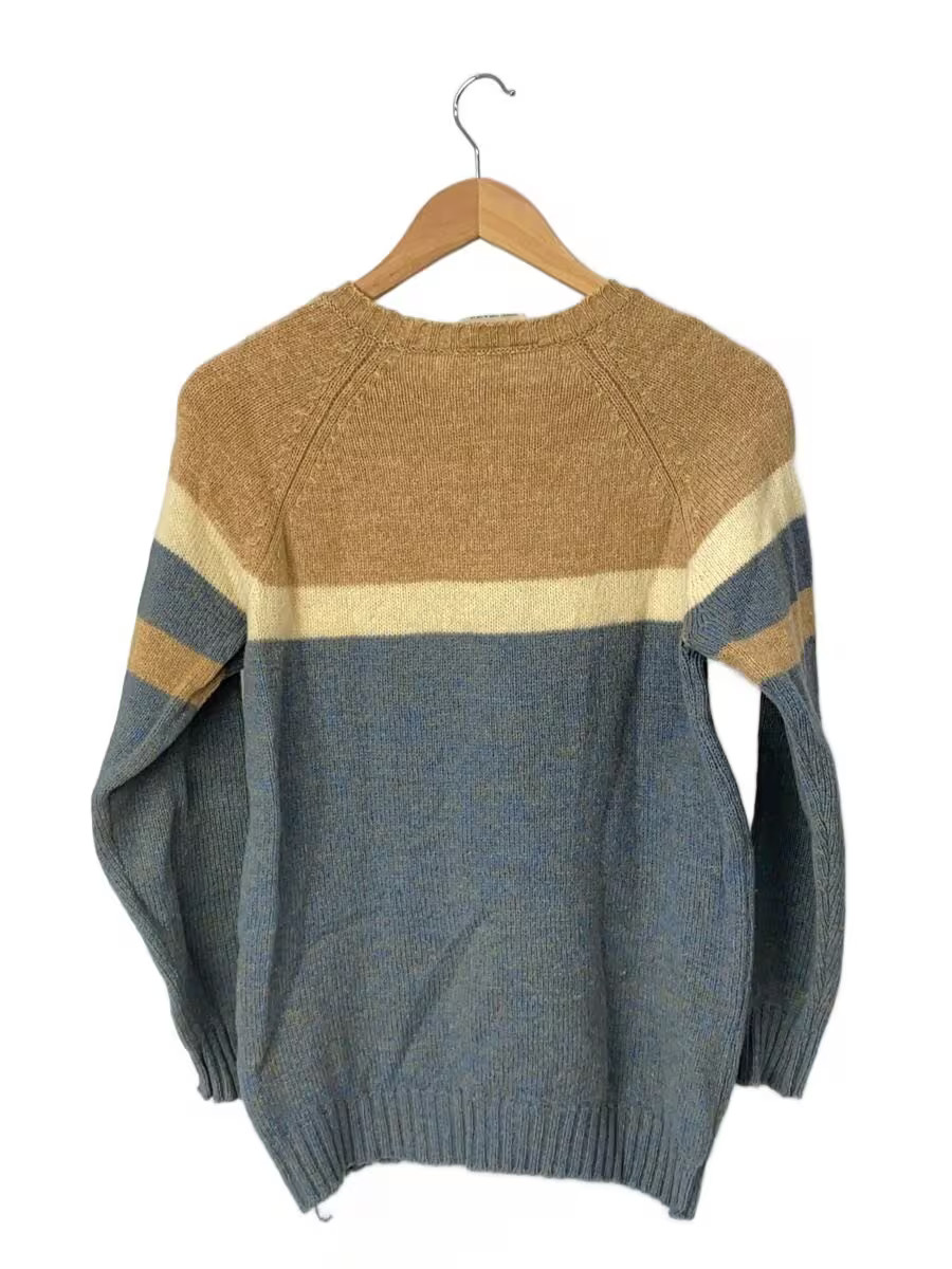 Other Brands Knit Sweater (Thick) M Wool BEG Solid Color