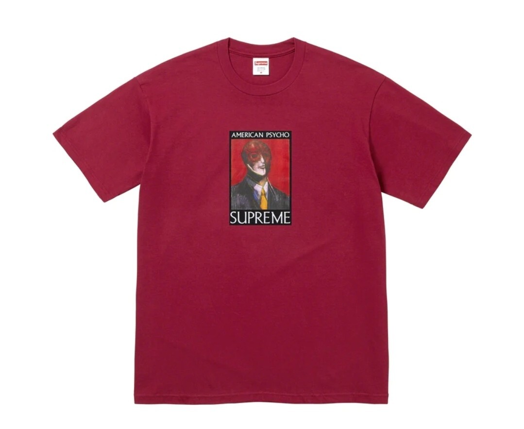 Supreme American Psycho Tee Size XL Cardinal *CONFIRMED ORDER*