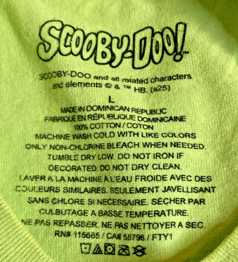 Womens-LARGE-Scooby Doo Scooby Snacks Mystery Inc. T Shirt-Retro-Y2k-Cartoon