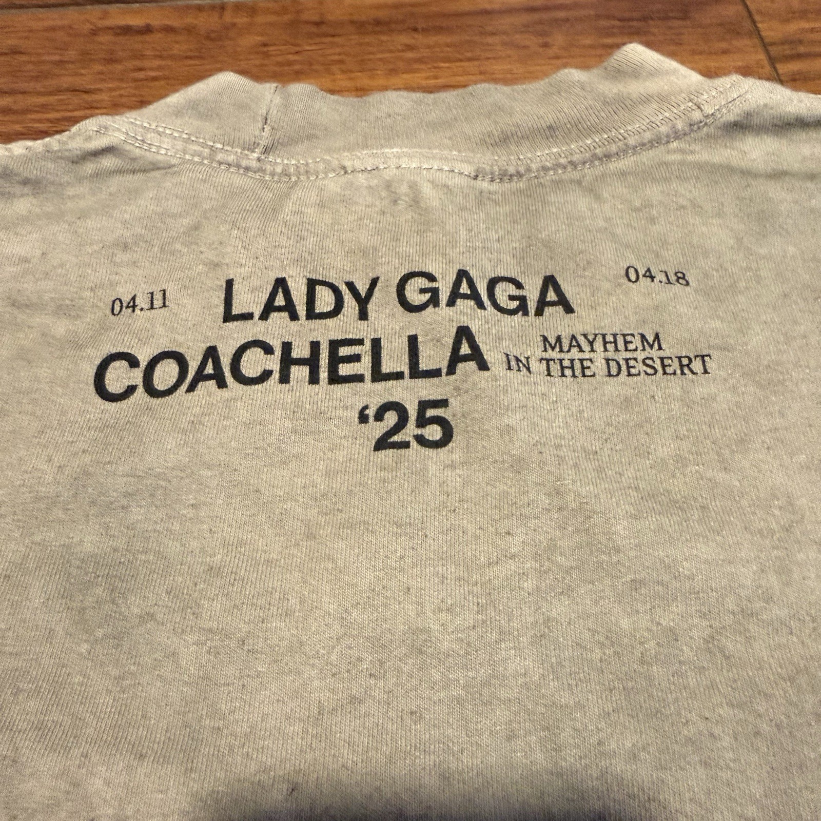 Lady Gaga Coachella Exclusive Mayhem In The Desert 2025 Shirt Size M Medium