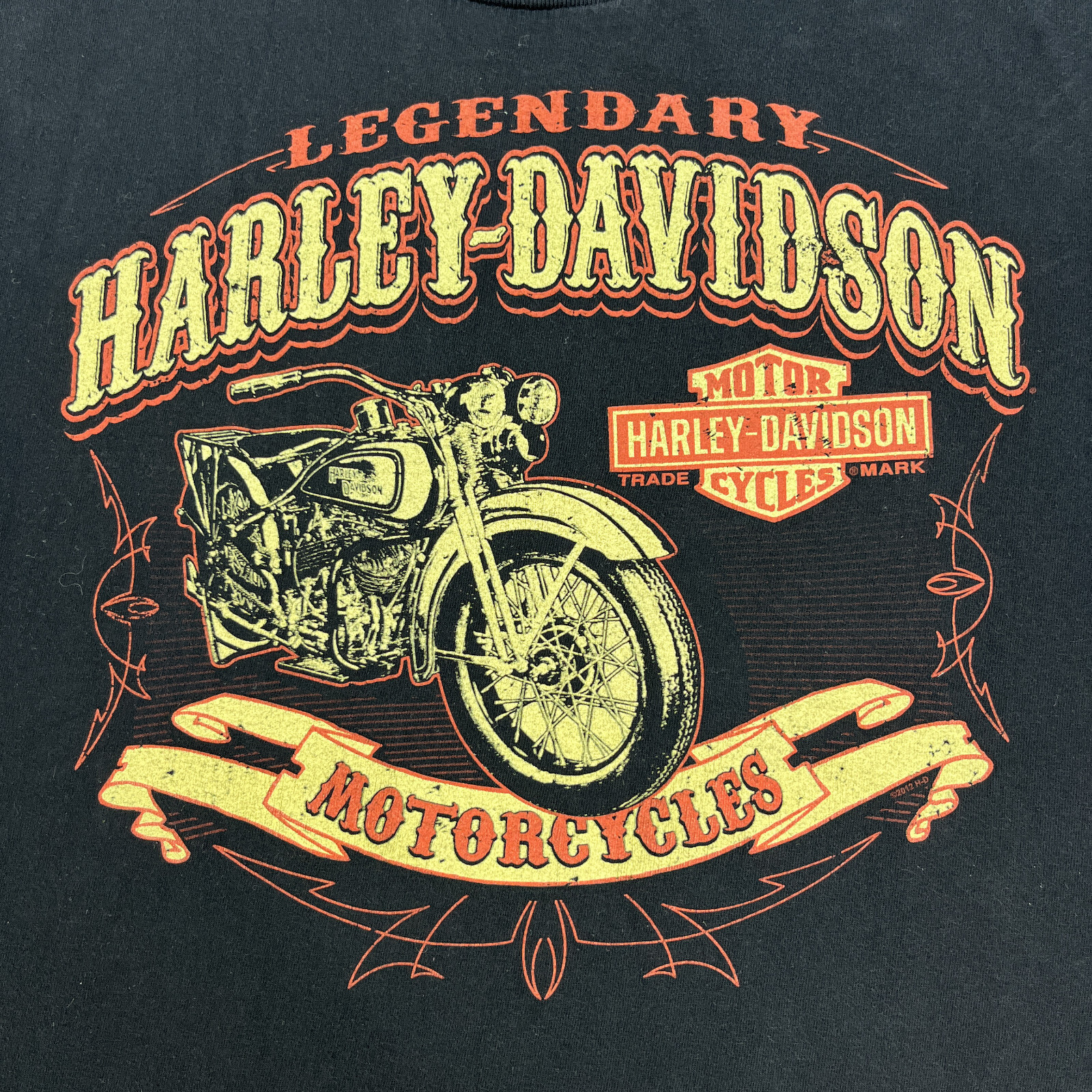 Harley-Davidson Kuala Lumpur T-Shirt Mens XL Black Double-Sided Moto Malaysia