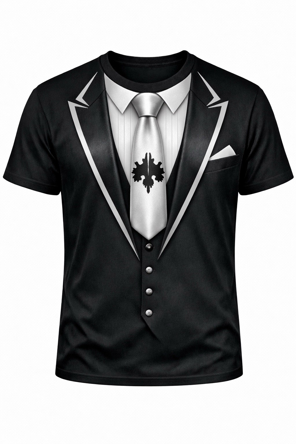 Digital Remains Tuxedo Shirts