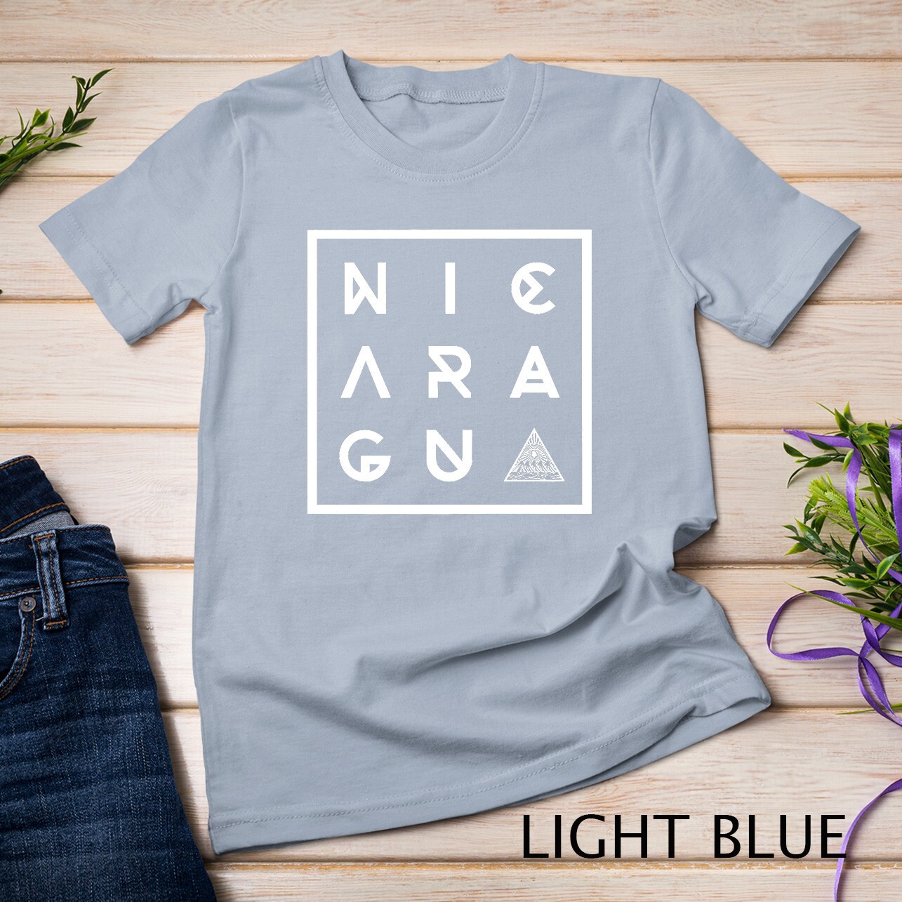 Geometric Nicaragua Premium T-Shirt Unisex T-shirt