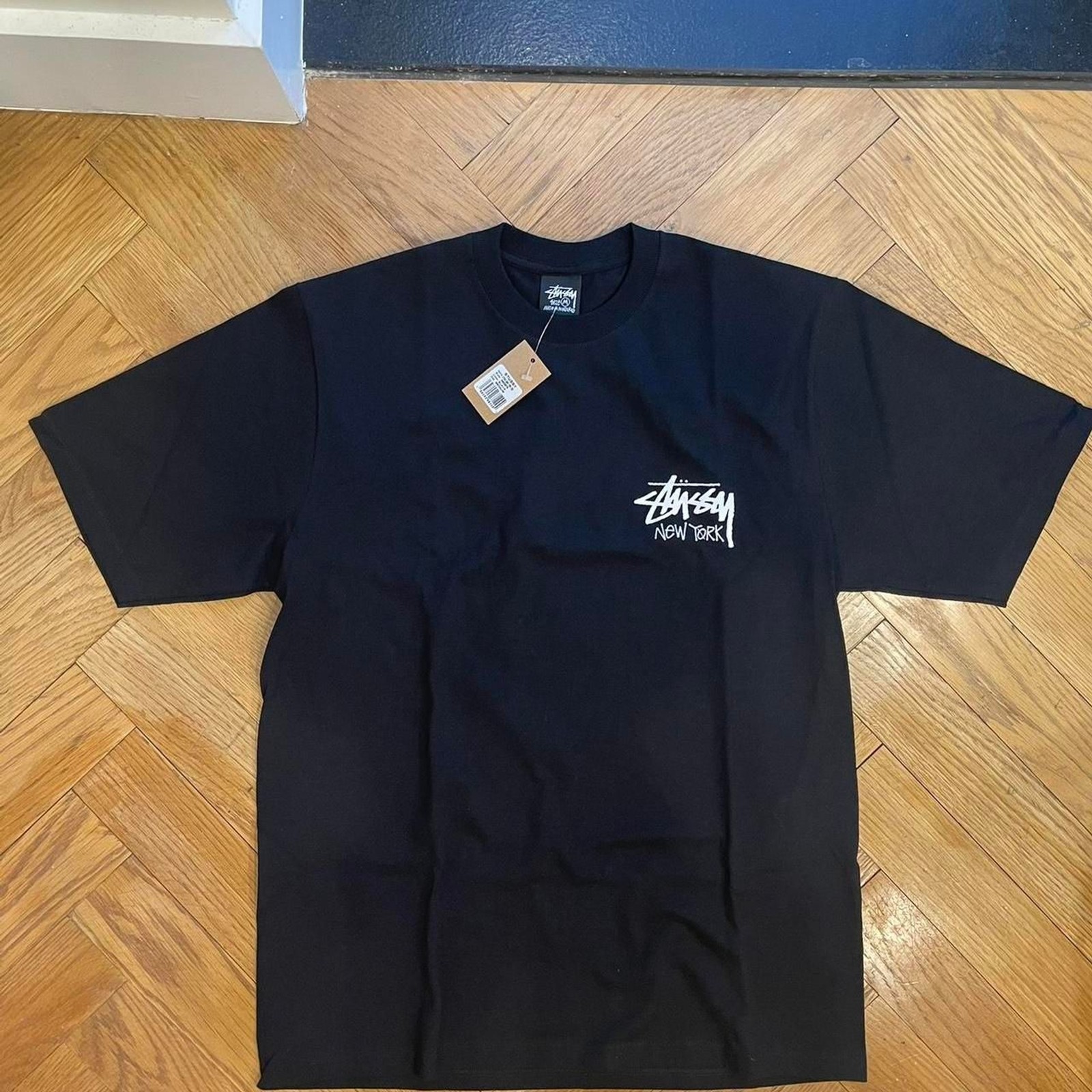 Black Stussy New York Exclusive Chapter t-shirt size Medium