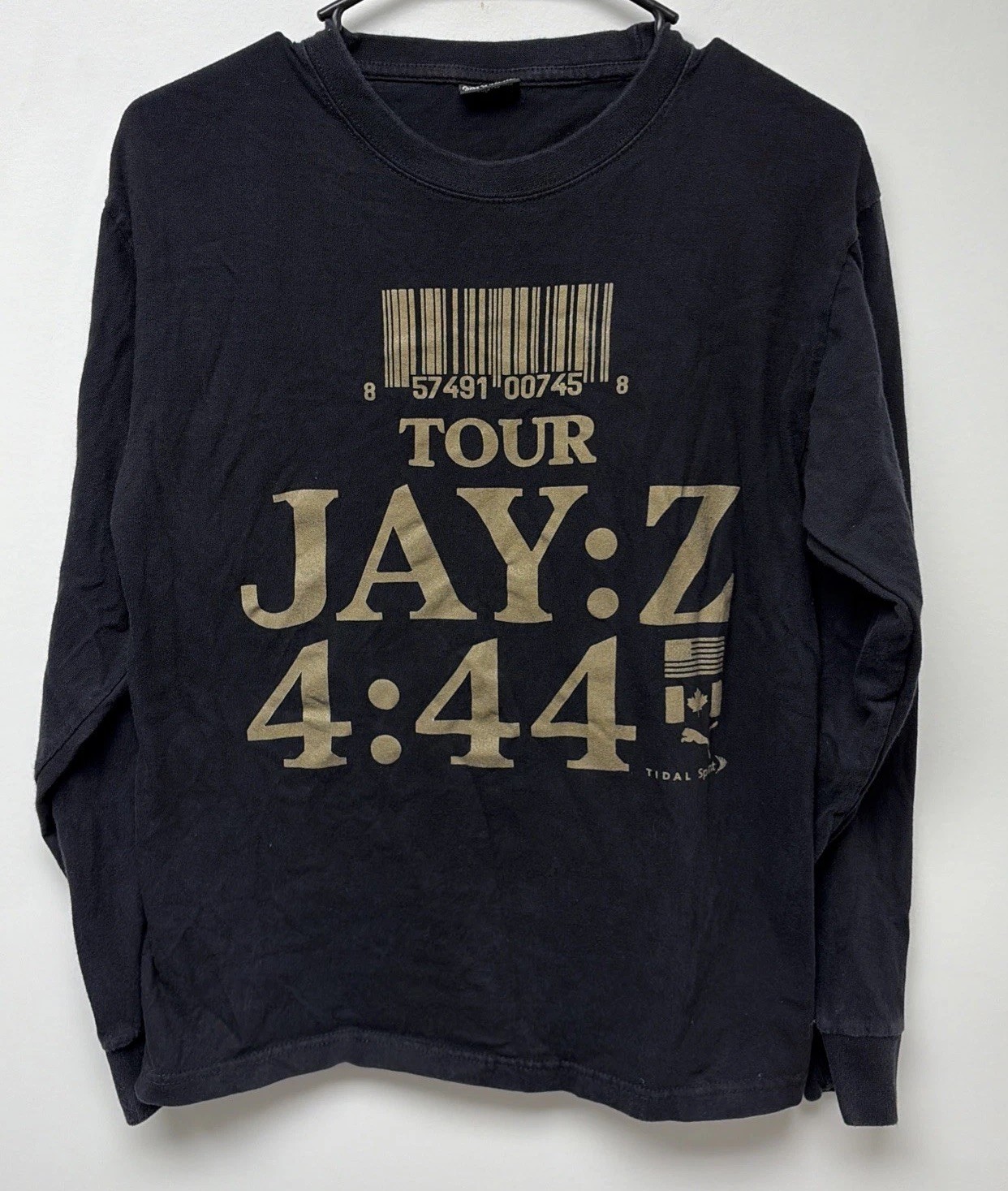 Jay-Z 4:44 Tour longsleeve TShirt Concert Rap Hip Hop Music Merch Gemrock Sz M