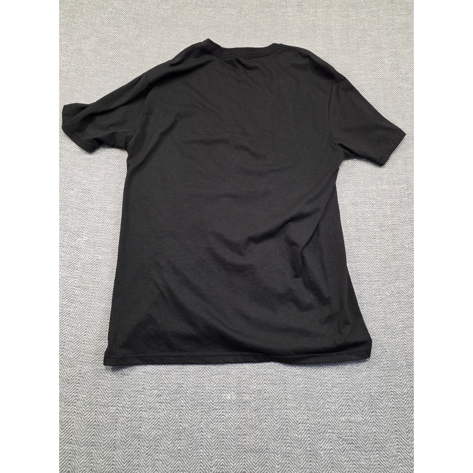 District Perfect Tri Tee Mens Large Black Short Sleeve Crewneck T-Shirt DM130