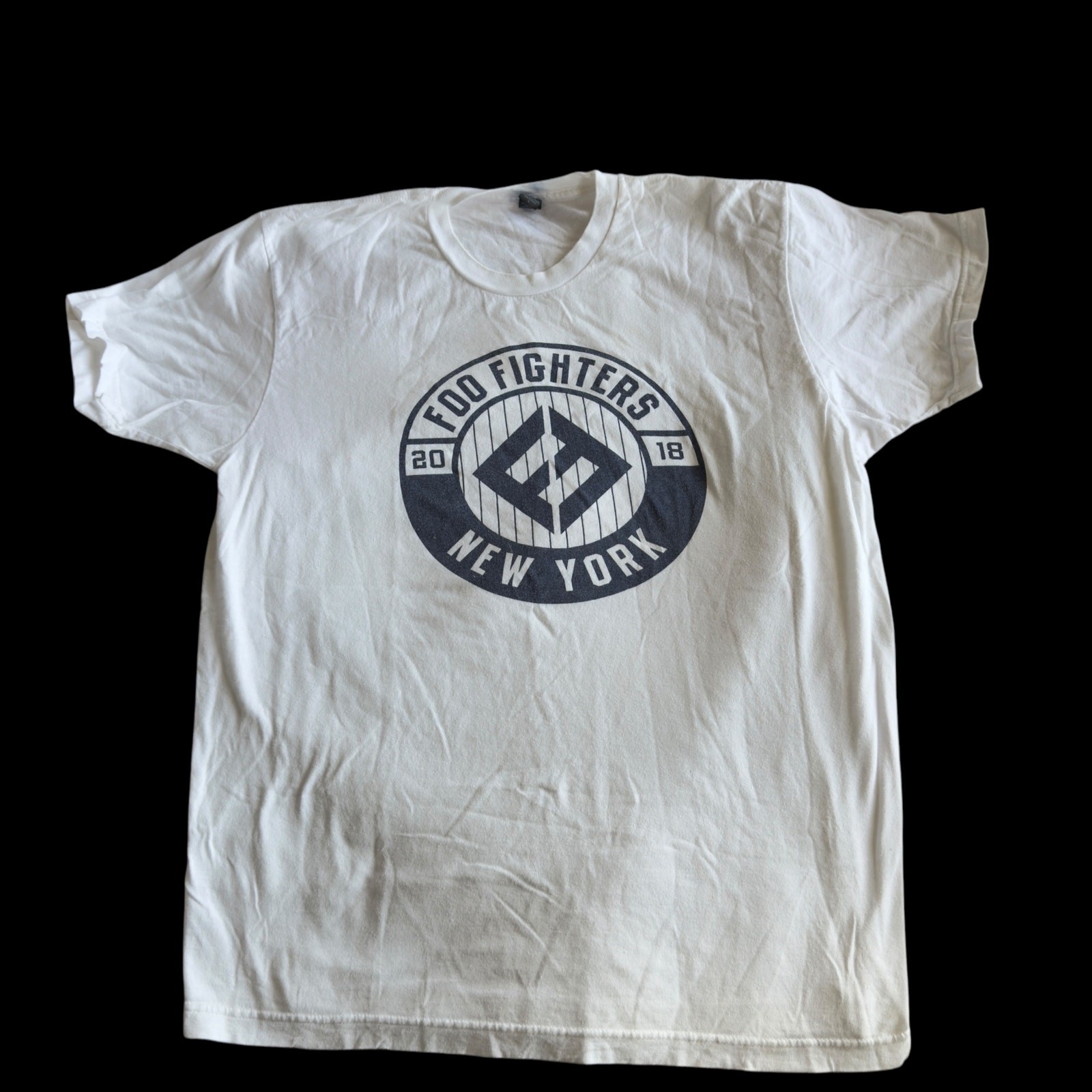 Foo Fighters Madison Square Garden Concert T-Shirt NYC 2018 Large F Variation