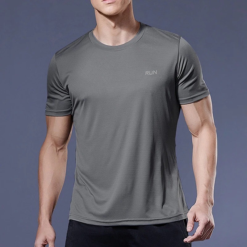 Men’s Quick Dry Sports T-Shirt – Running, Soccer Jersey, Gym Fitness Compression