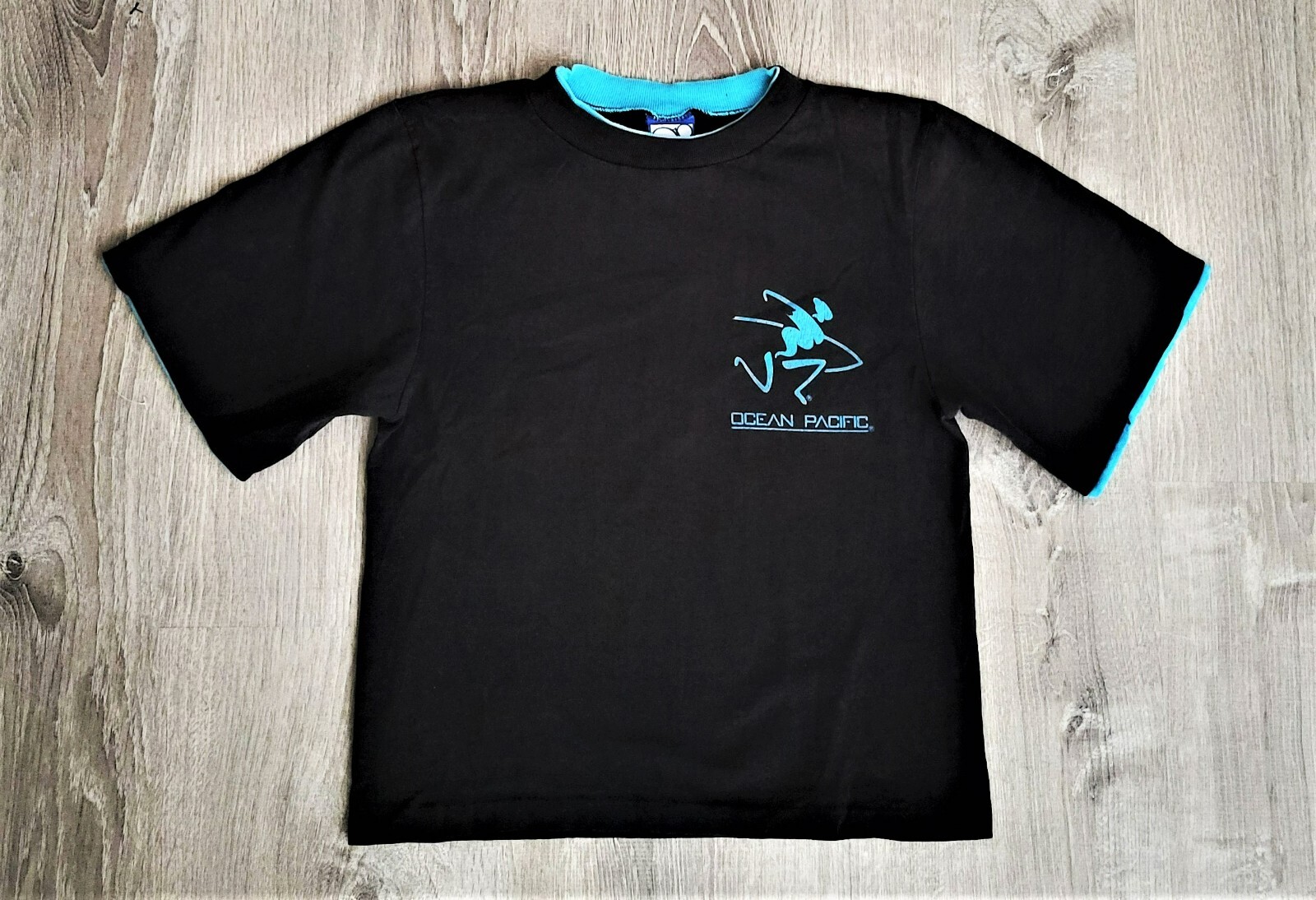Vintage 80s Ocean Pacific T Shirt Vtg 1989 Psychedelic Surf Skate OP Tee USA S