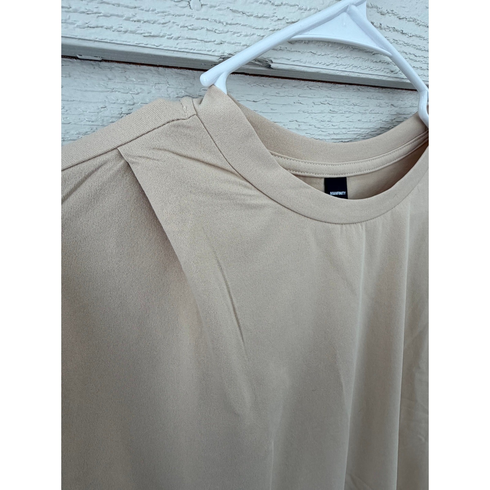 *MANFINITY* Oversized Streetwear Drop Shoulder T-Shirt Men’s Size Large