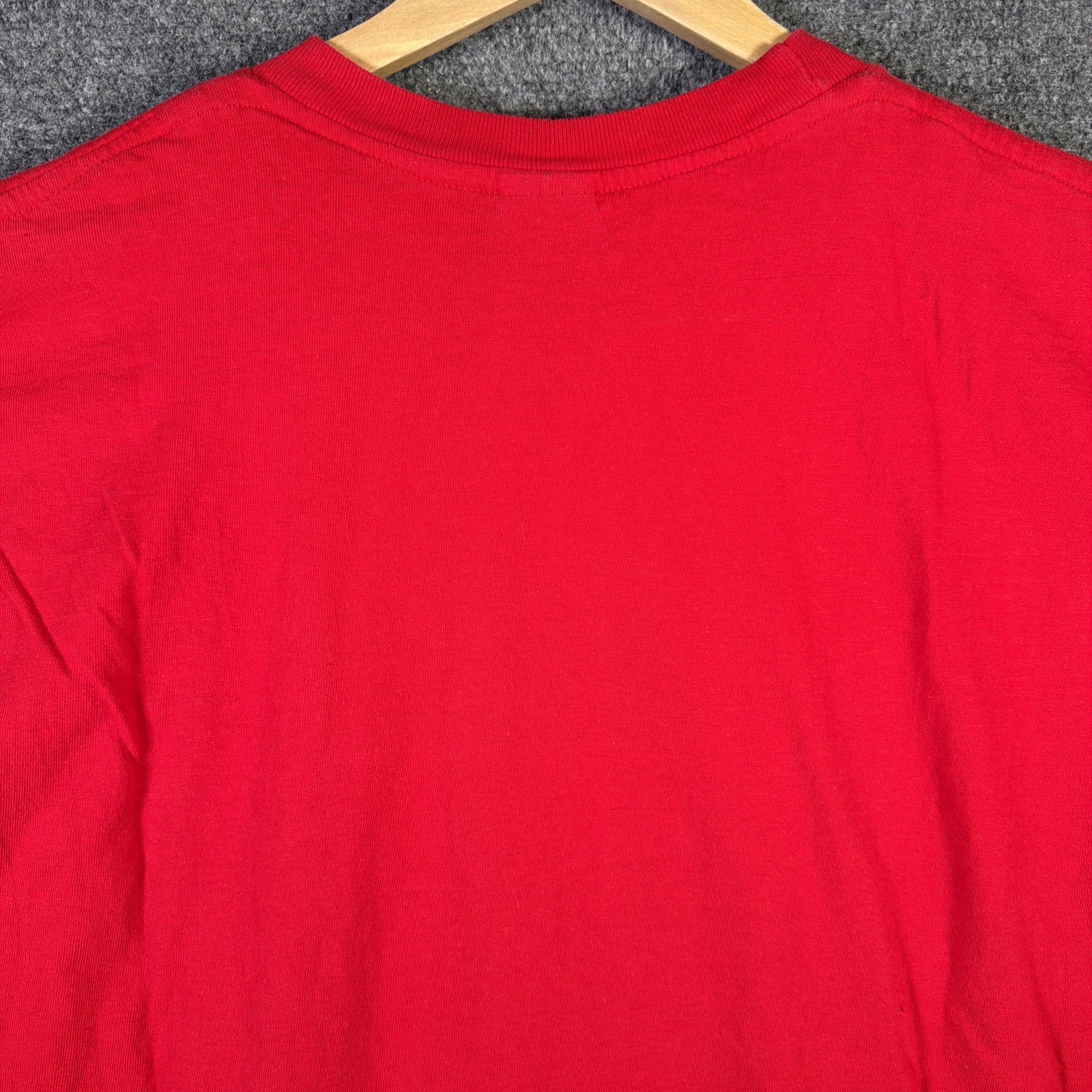 Vintage Chicago Bulls Shirt Mens Large Red 90s NBA Finals Basketball USA Sports