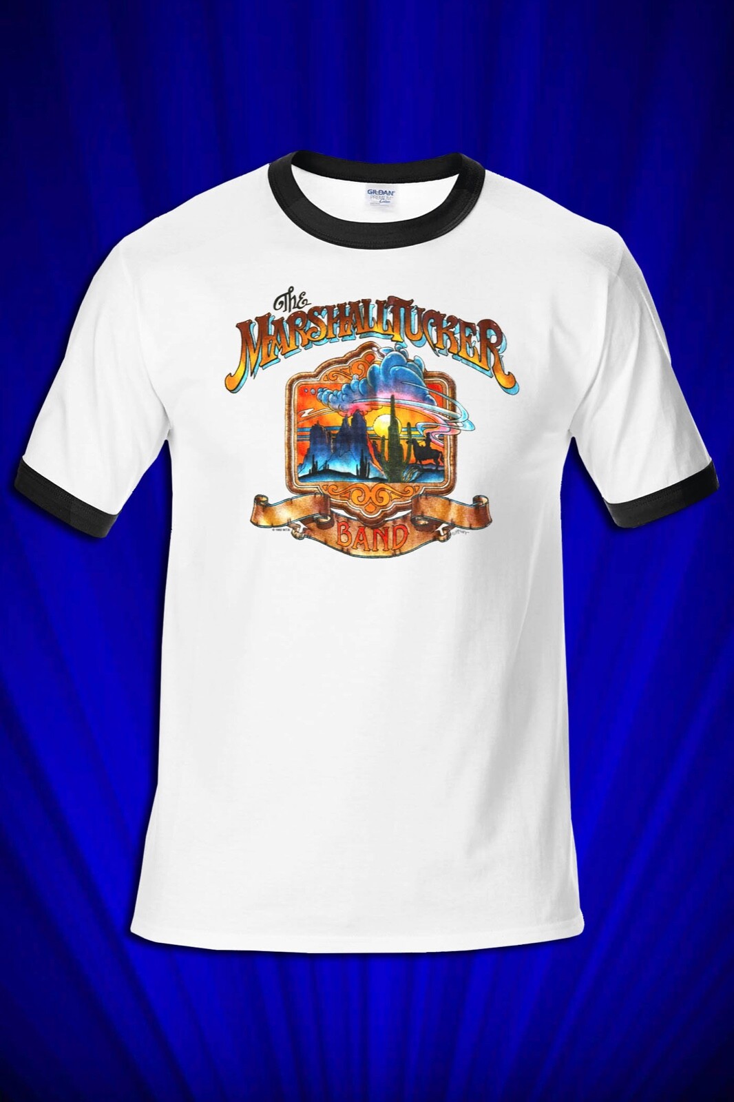 Tuckerized 1982 Tour RINGER Tee FREE SHIP USA Southern Rock