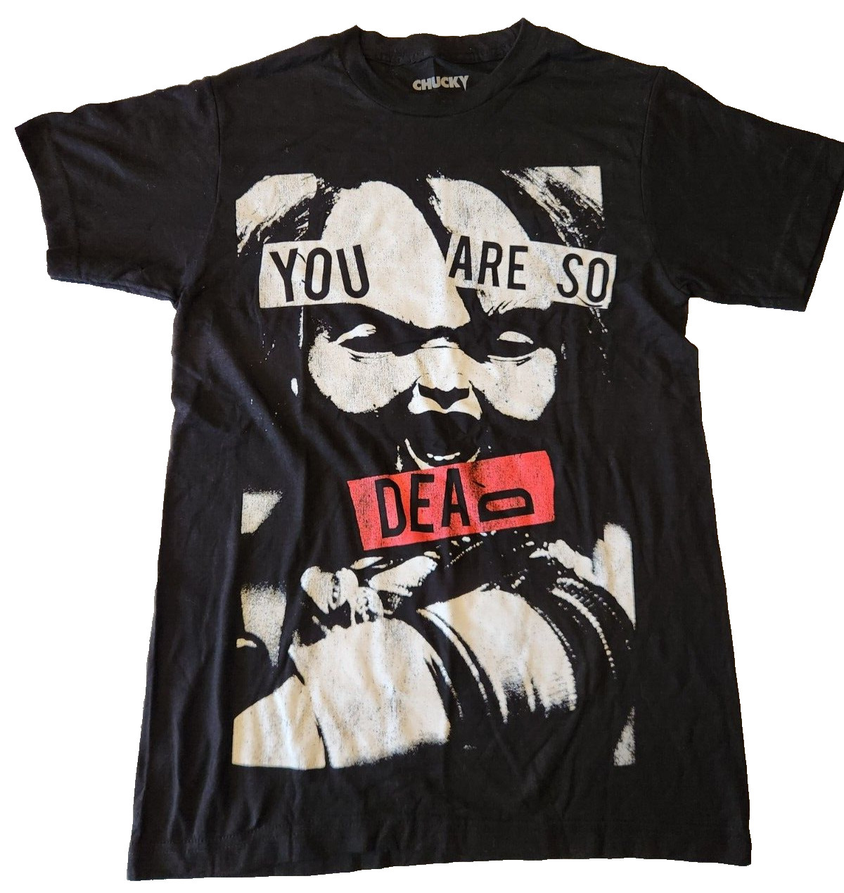 Chucky You Are So Dead T Shirt Small Most Likely To Kill Horror Child’s Play