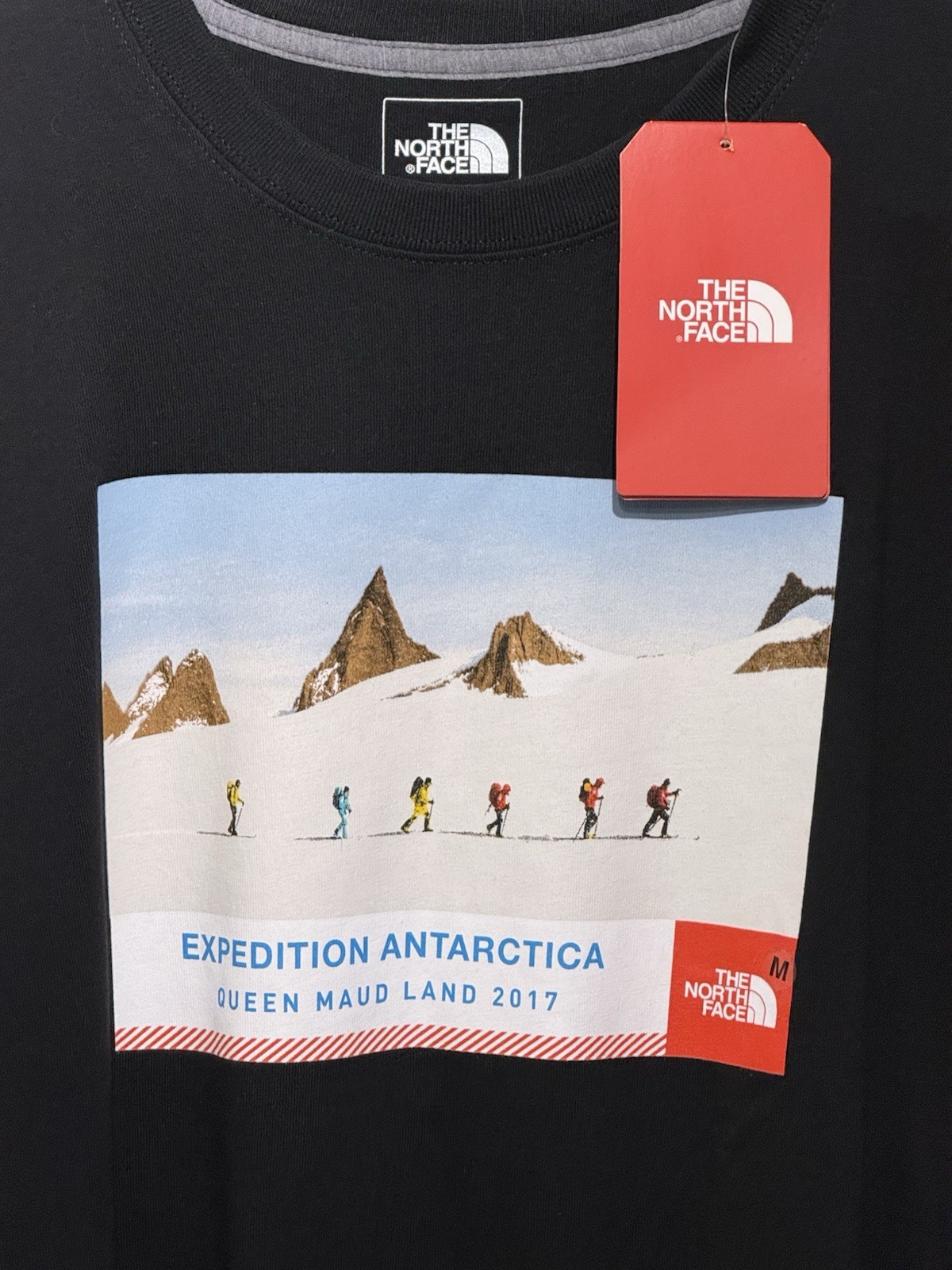 New The North Face Tshirt – Antarctica Expedition Graphic, Medium, Rare