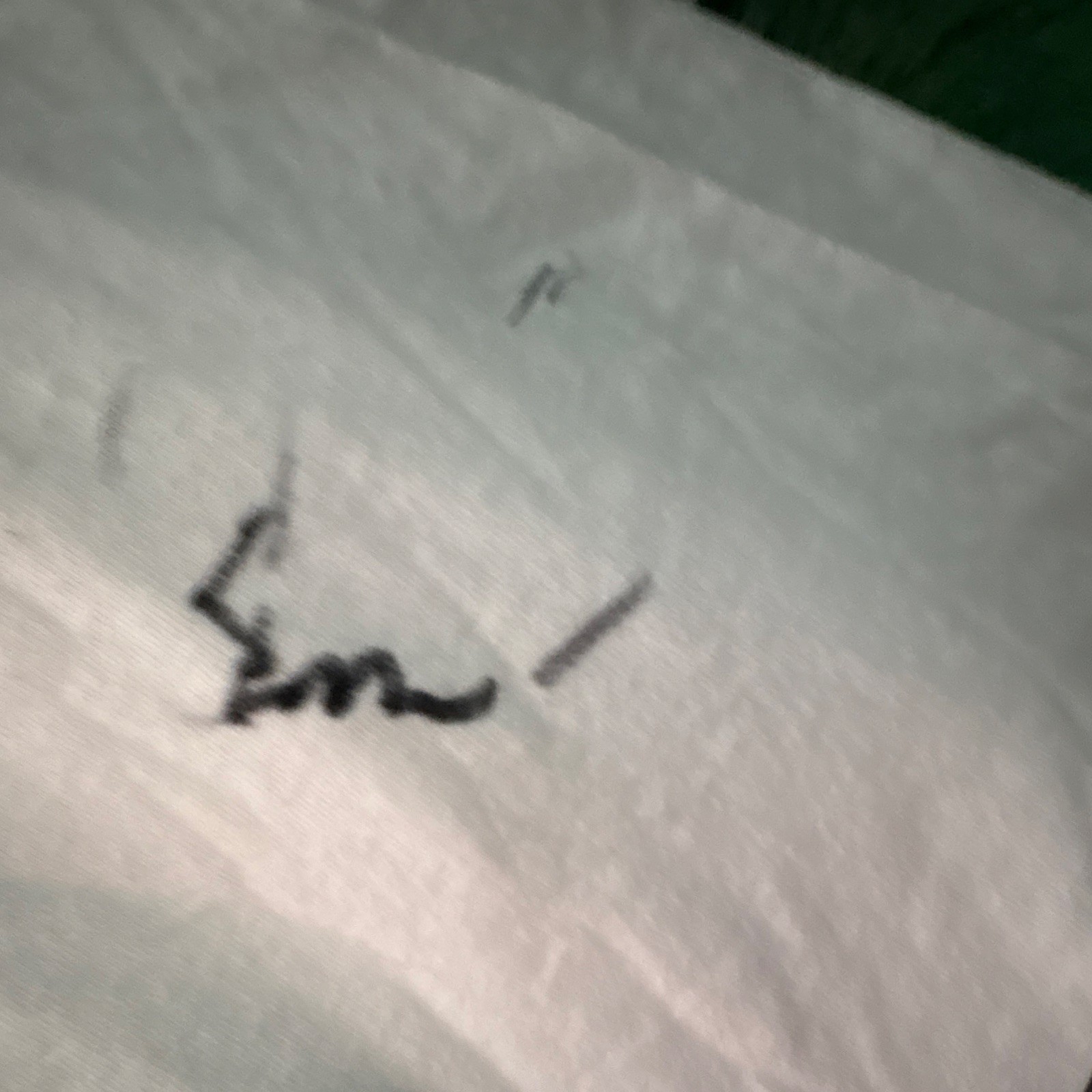 White shirt with Pato O’Wards signature and other Indycar drivers ￼
