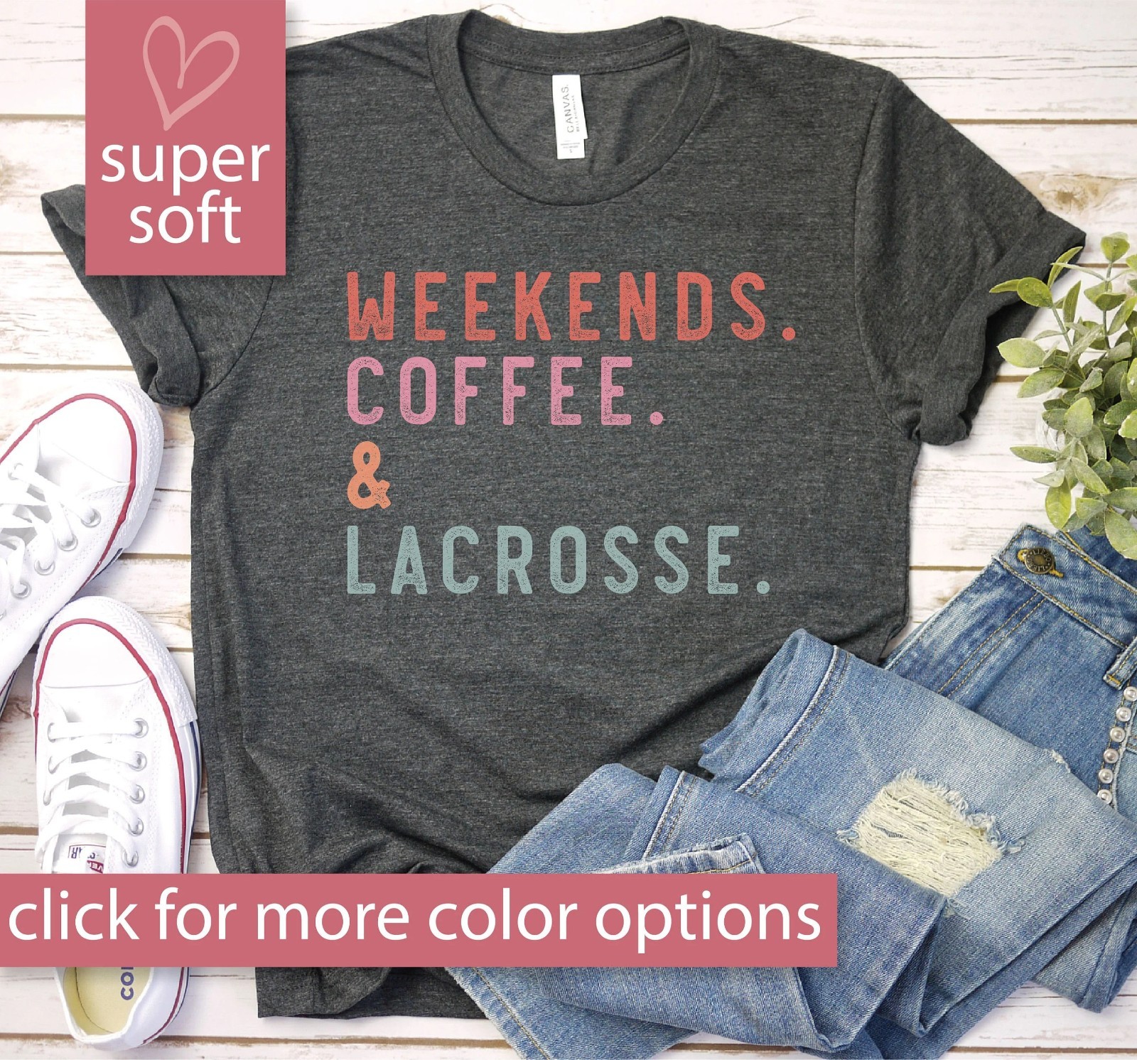 Lax Mom Lacrosse Mom Lacrosse Gifts Game Day Sport T-Shirt