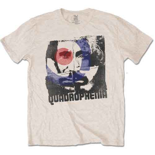 The Who Four Square T-Shirt Neutral New