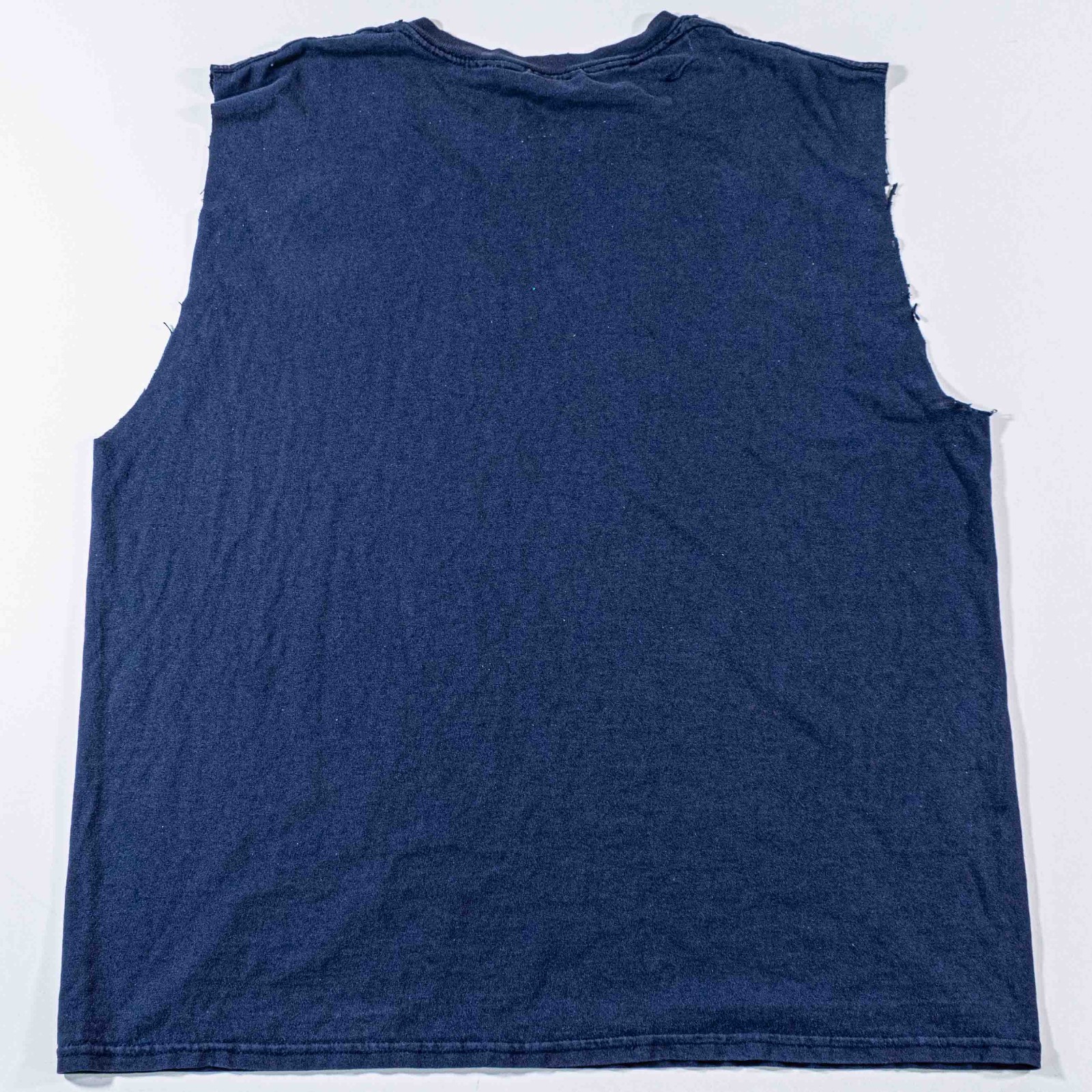 VTG George Washington University Sleeveless T Shirt XL MV Sport Y2K Distressed