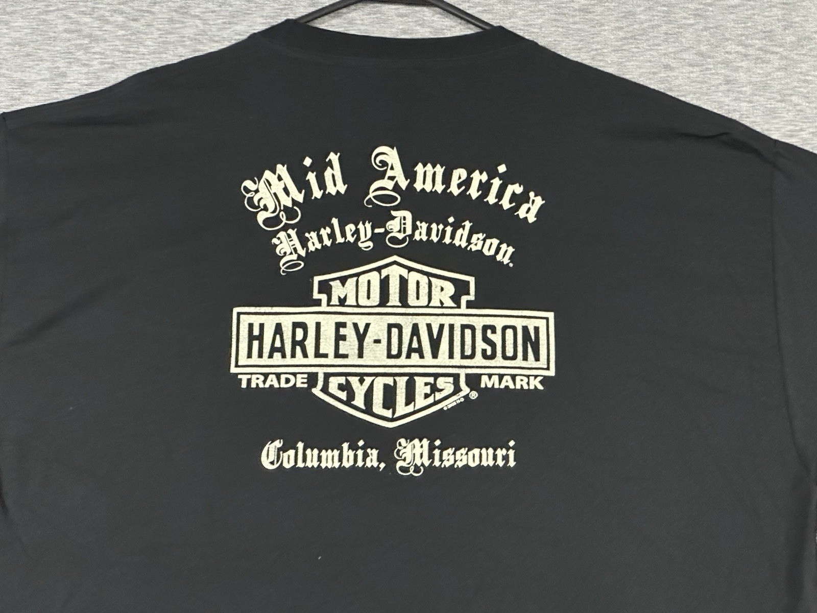 Harley Davidson 1941 WLA Mid America Shirt 2XL Black NWT 2008