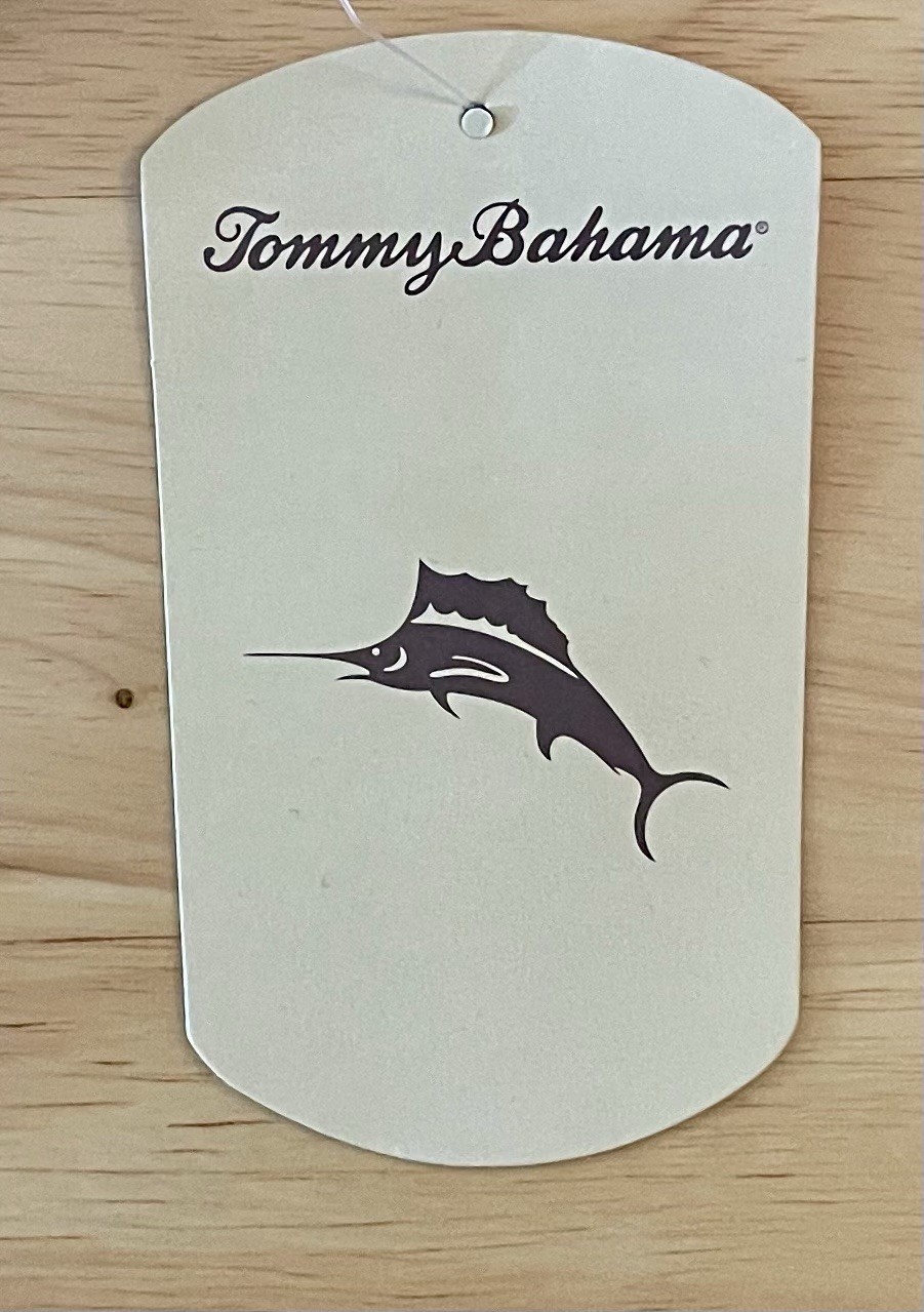 Tommy Bahama ‘Practice Your Swing’ Navy T-Shirt ST227017TX, Men’s M – NWT $49.50