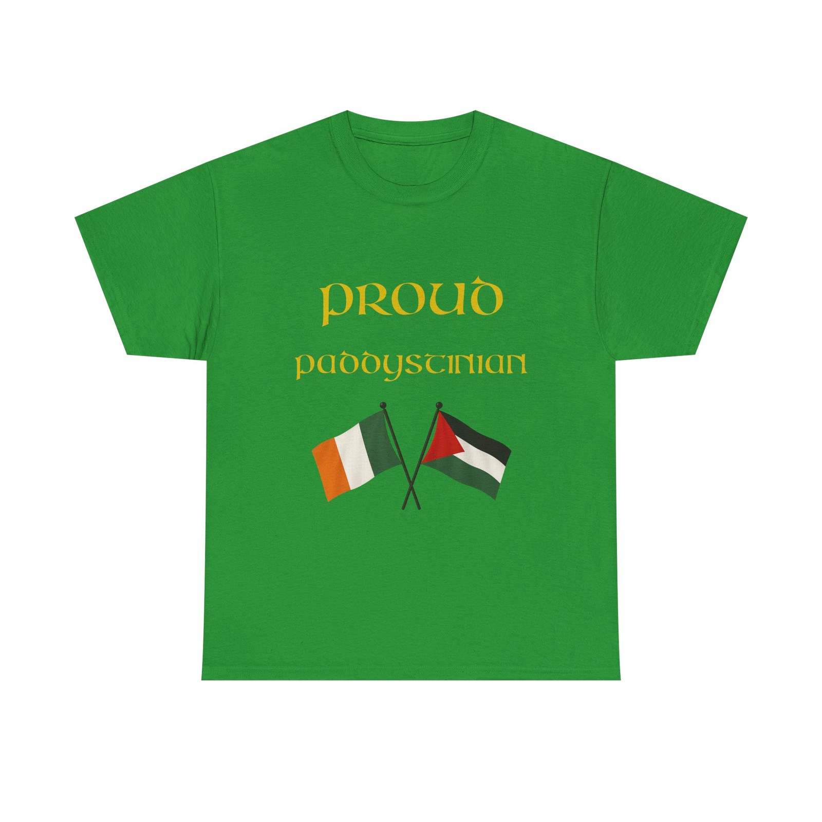 Proud Paddystinian T-Shirt, Ireland Palestine unity tee, St Patricks Day