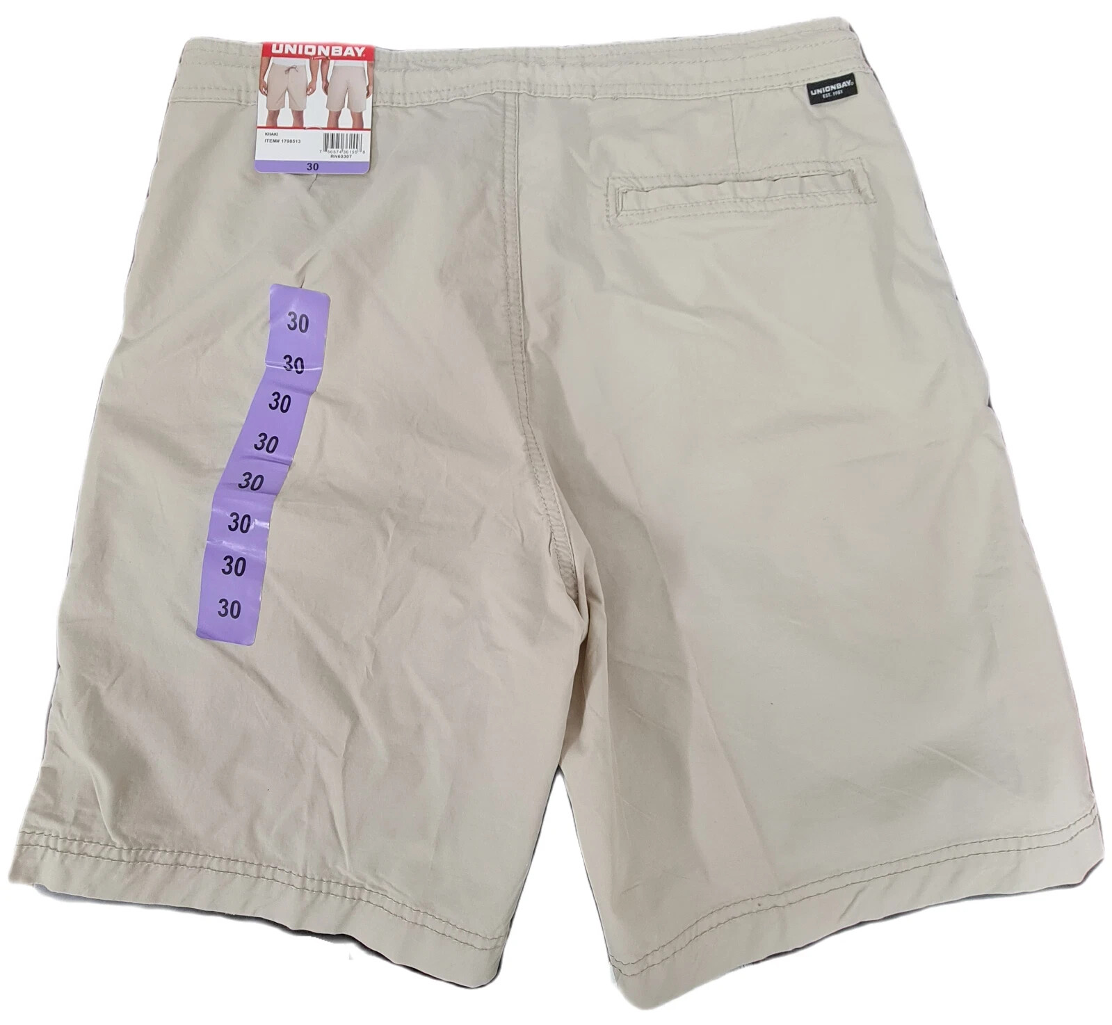 Unionbay Lightweight Drawstring Pull-on Shorts E52