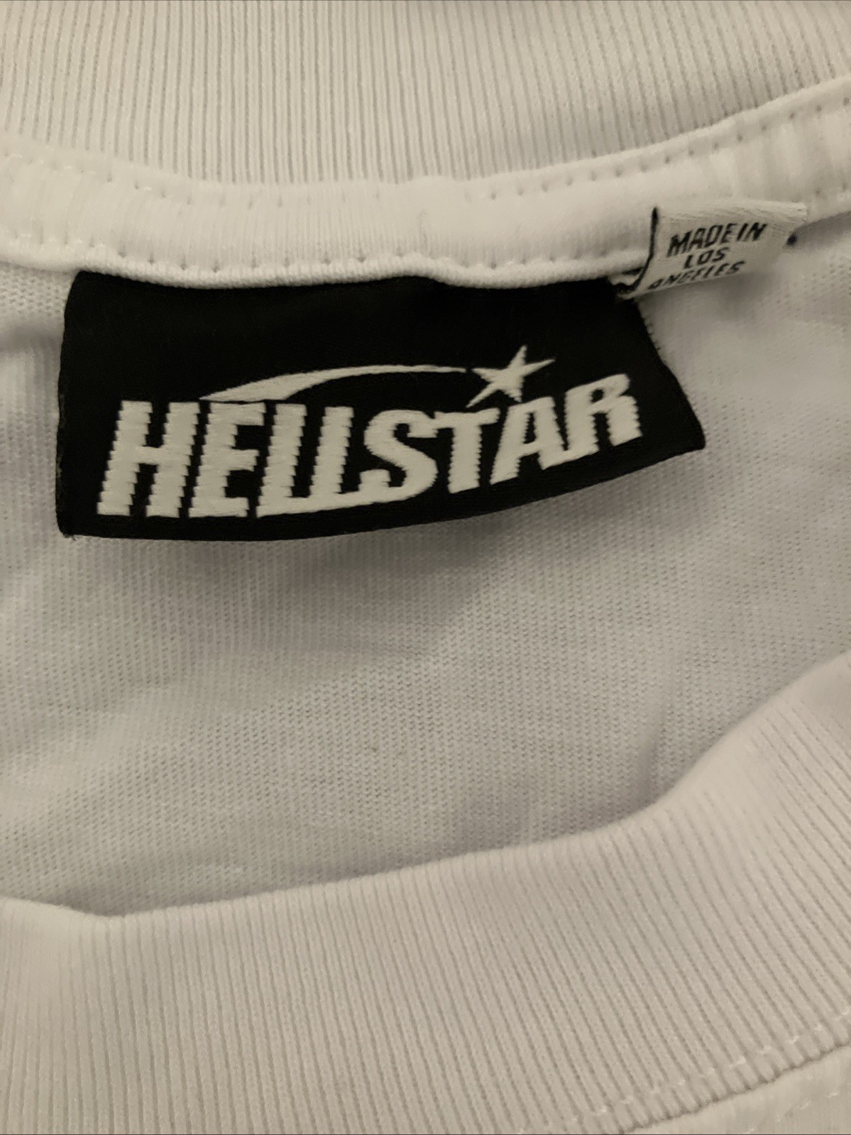 Hellstar Men’s Short Sleeve T-Shirt Size Small Oversized Fit with Tags and Bag