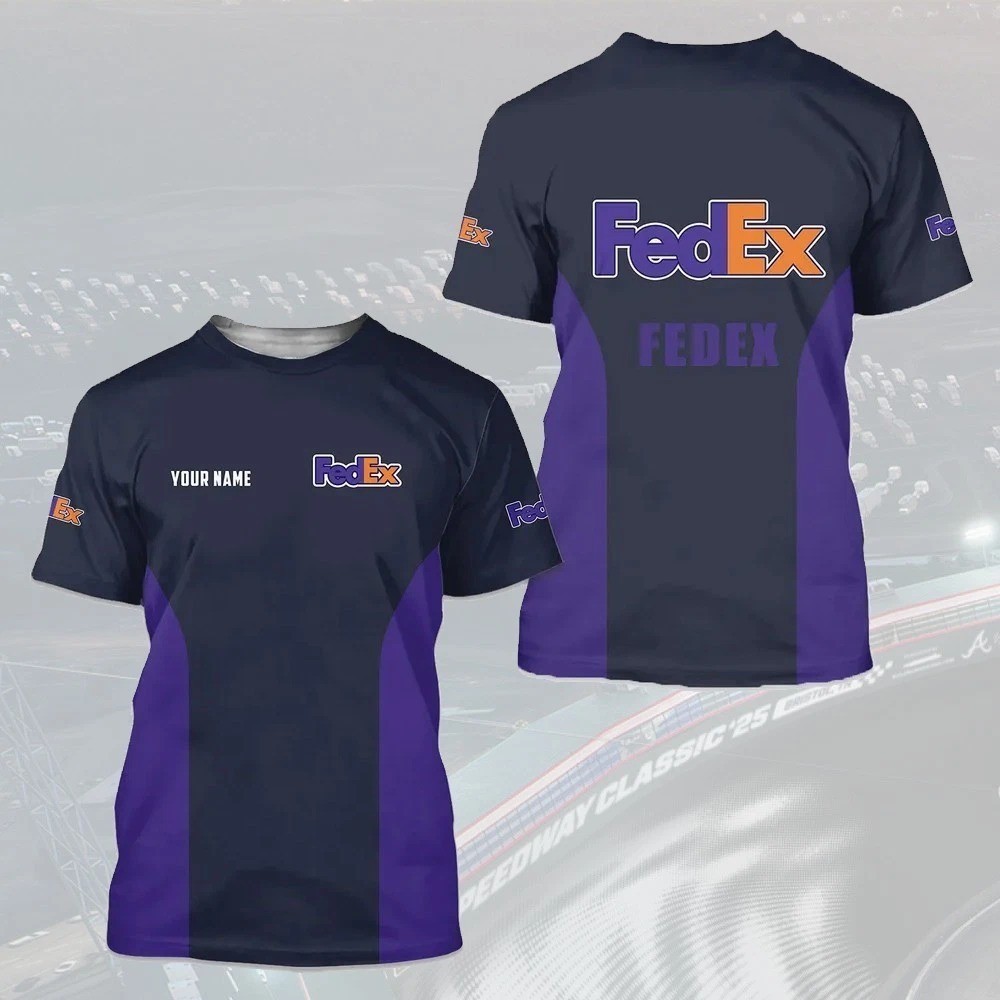 Personalized FedEx Shirt 3D T-shirt Full Size S – 5XL