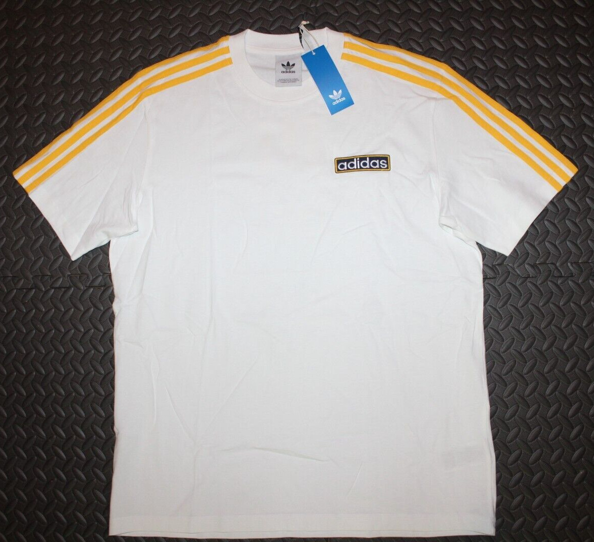 NEW MEN’S ADIDAS ORIGINALS ADIBREAK TEE SHIRT ~SIZE XL #IU2360