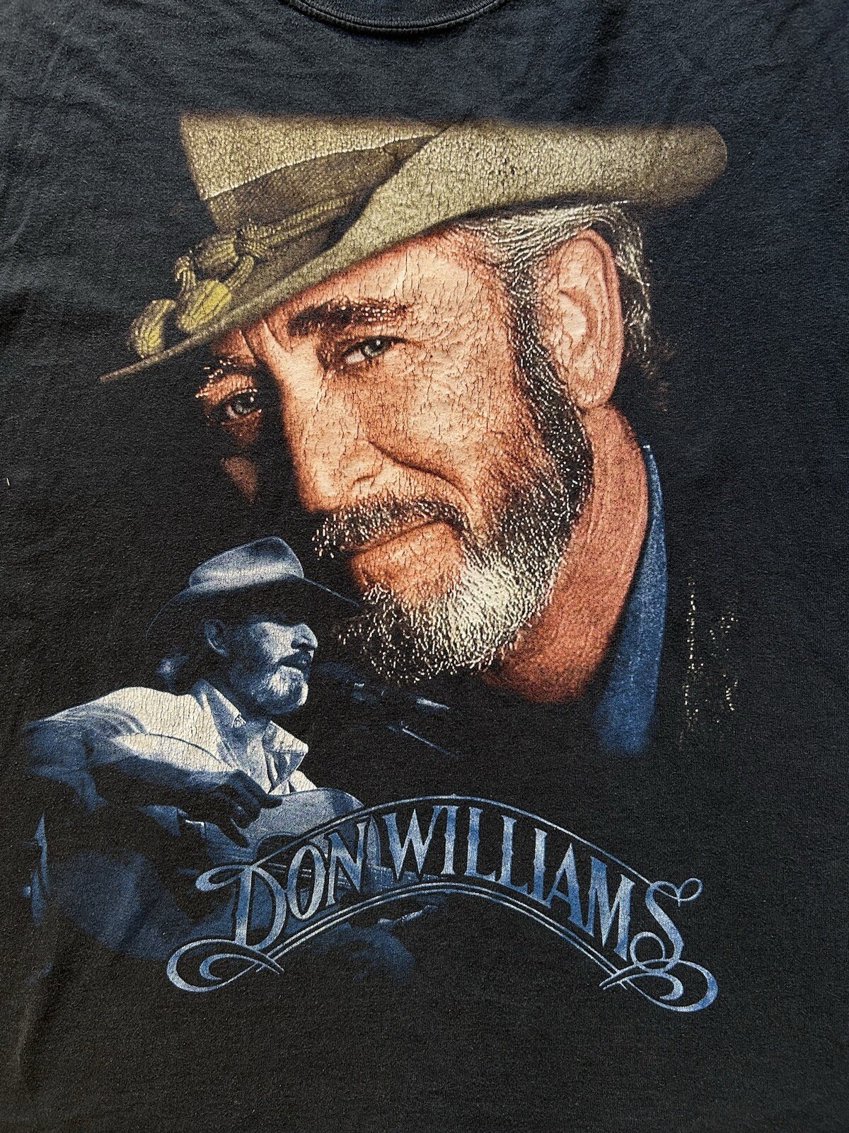 Don Williams Gentle Giant Tour Size M Men’s 90’s Country Music T Shirt Vintage