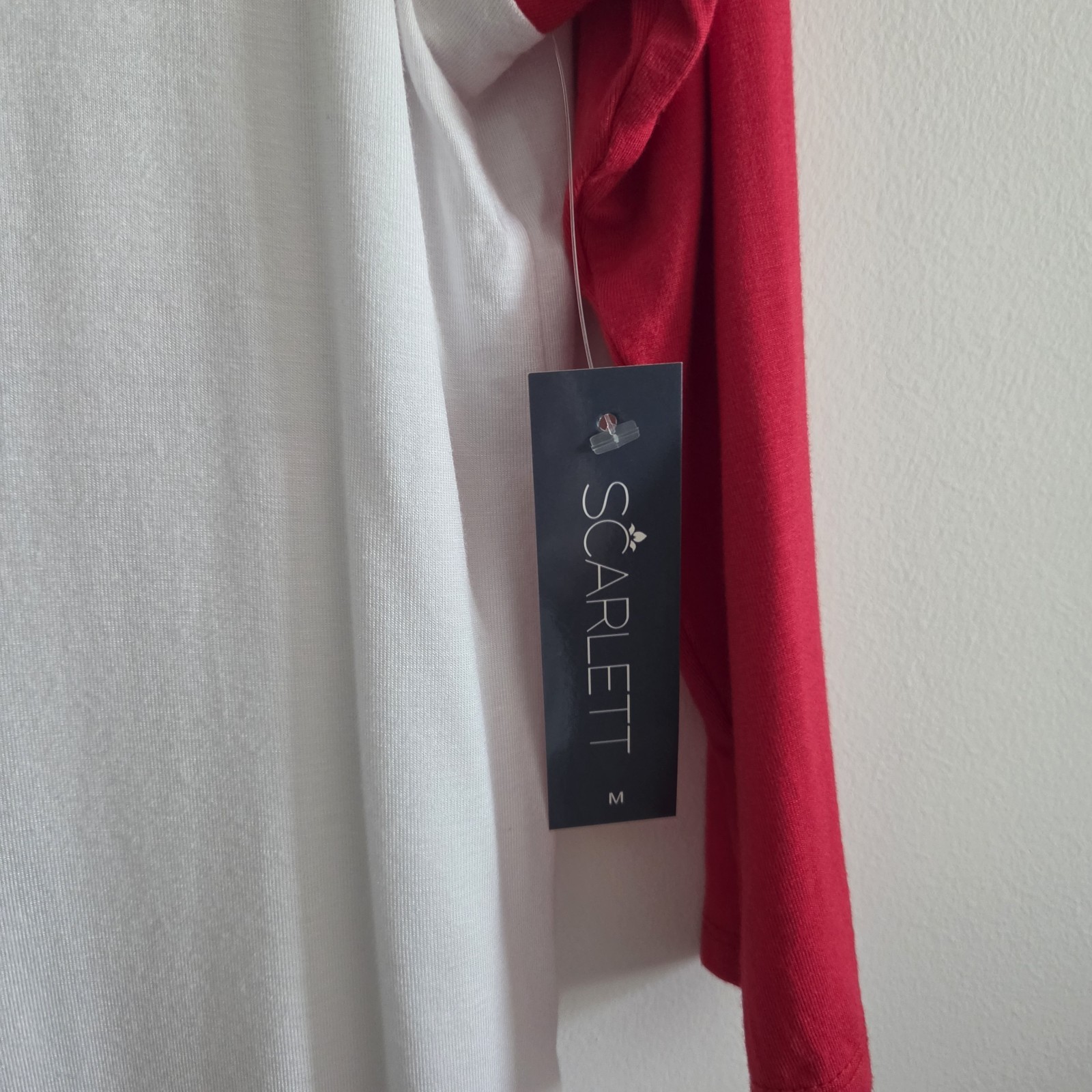 Scarlett “Merry and Bright: Women’s (PL) Christmas Raglan Tee ~ New With Tags