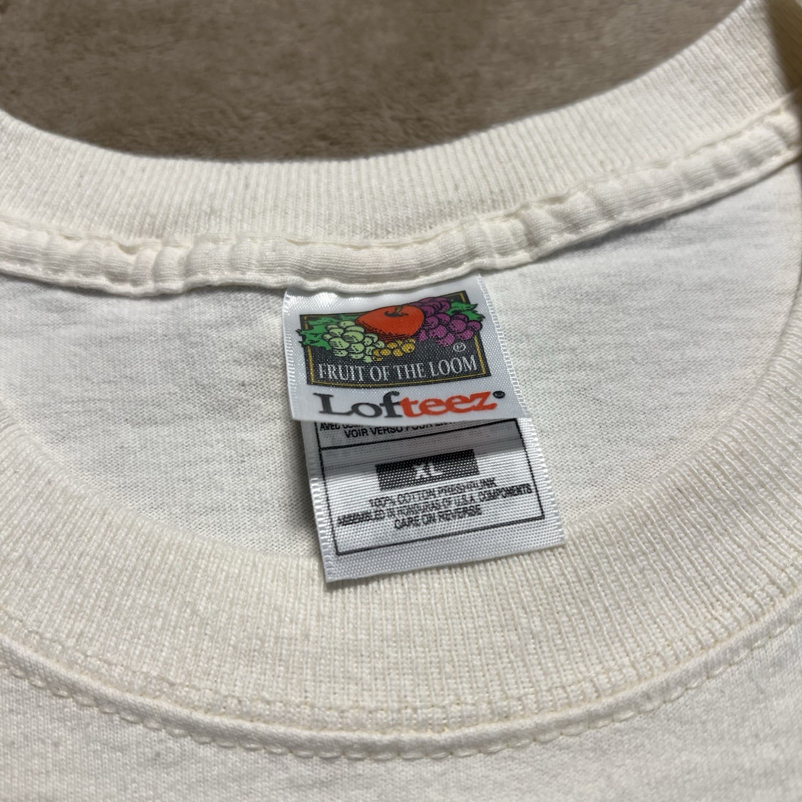 Vintage 90s Spring Gathering Pocket T Shirt XL Fruit Of The Loom USA Made Tee