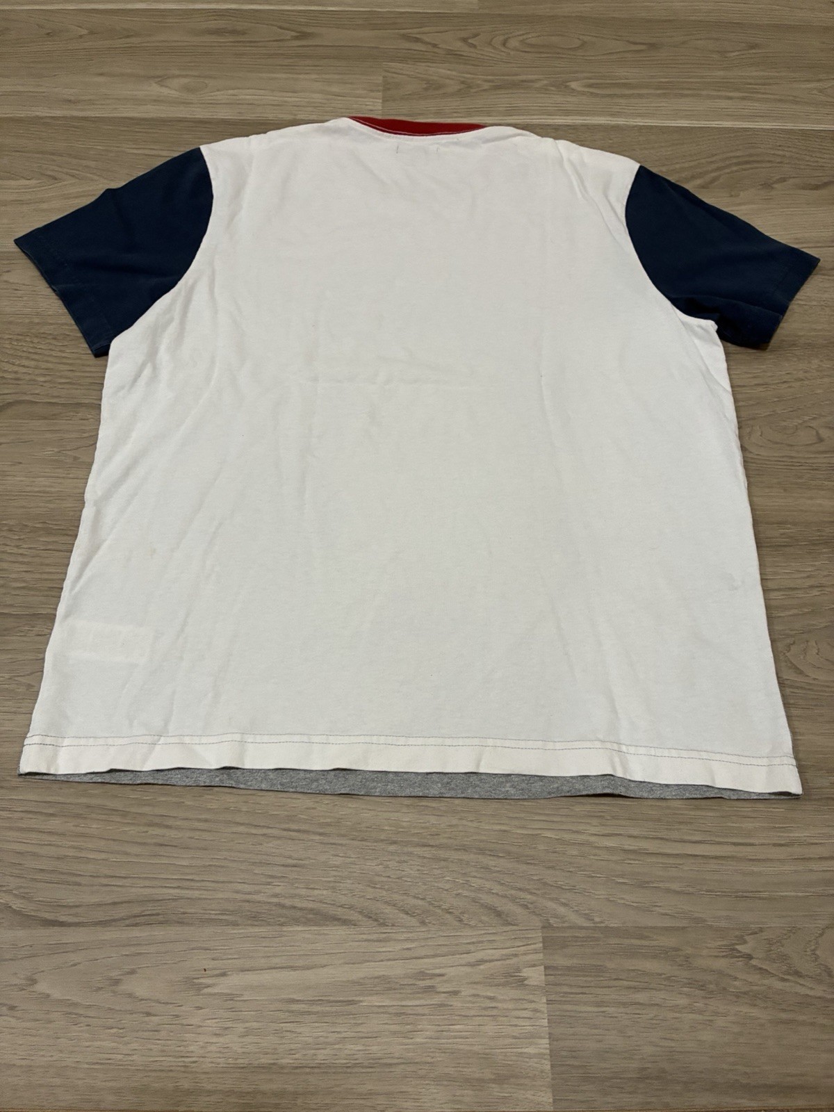 Gray J Crew Classic Colorblock Solid Short Sleeve T Shirt Men’s Size L