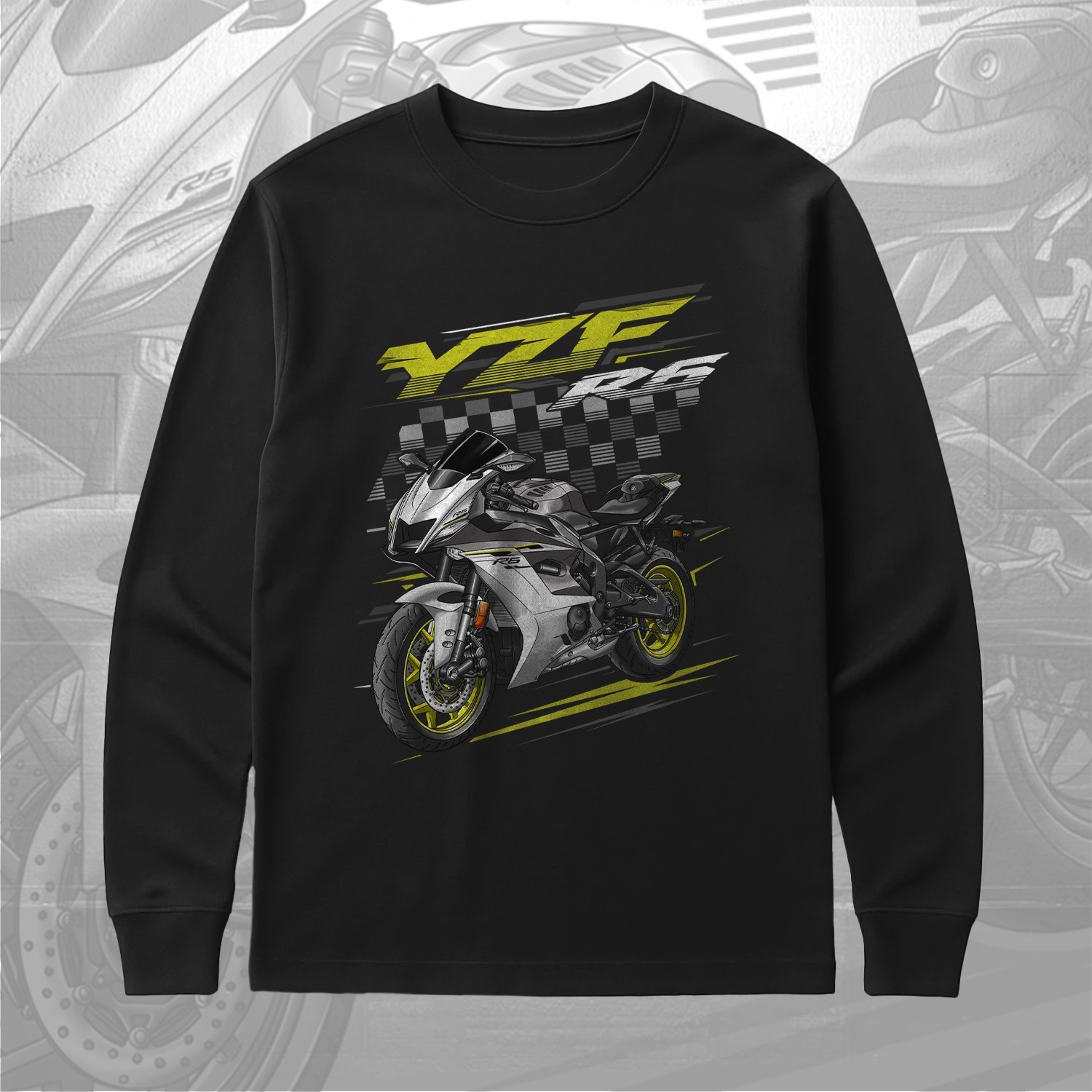 For Yamaha YZF-R6 2017-2020 fans – Long Sleeve T-shirt