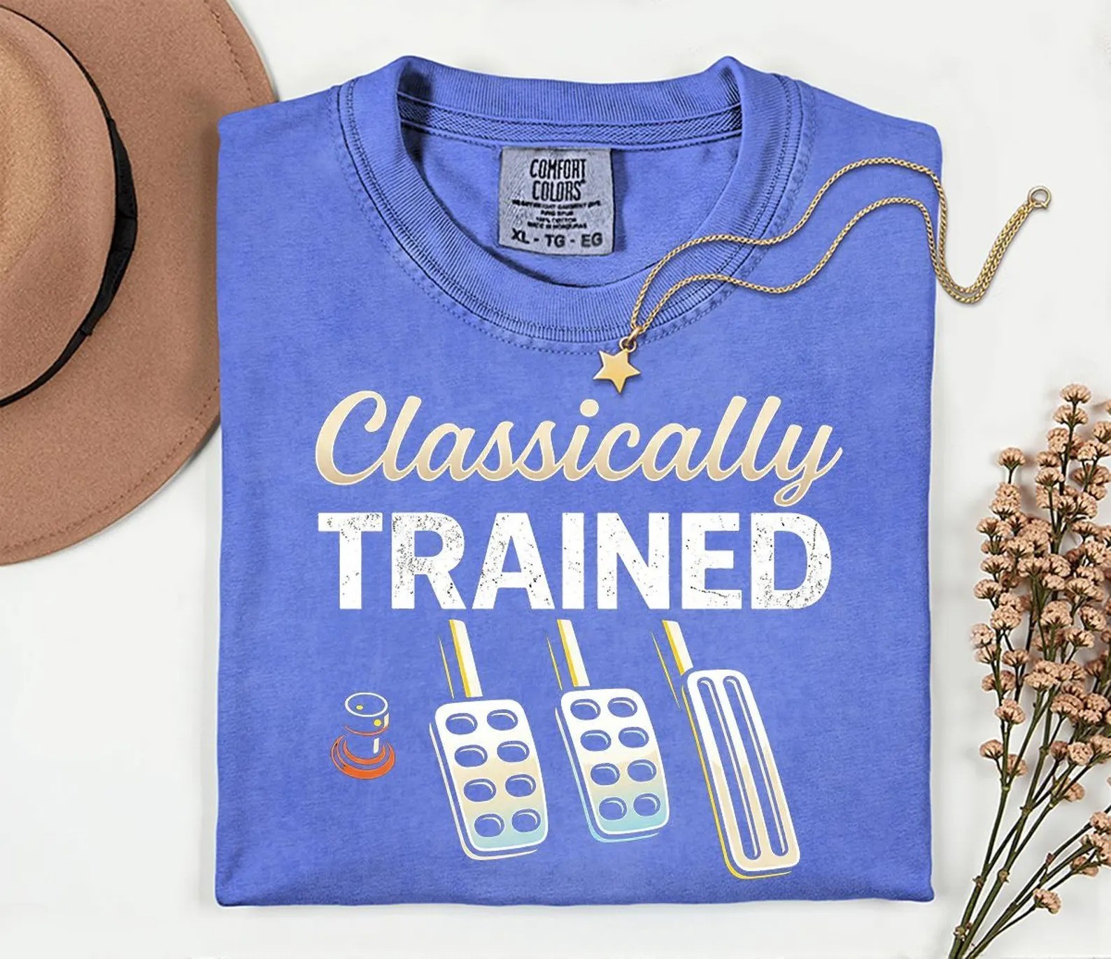 Classically Trained Shirt, Manual Transmission Tee, Car Enthusiast T-Shirt