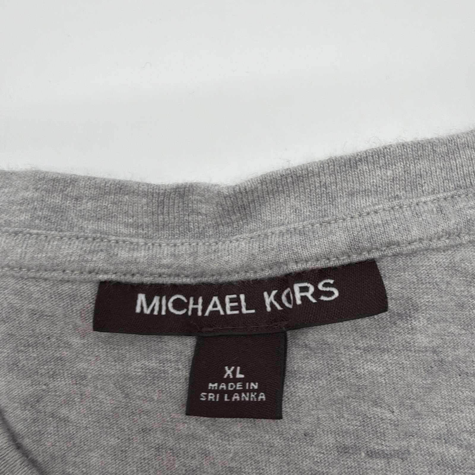 Michael Kors T-shirt Men XL Graphic Print Logo 100% Cotton.#47533
