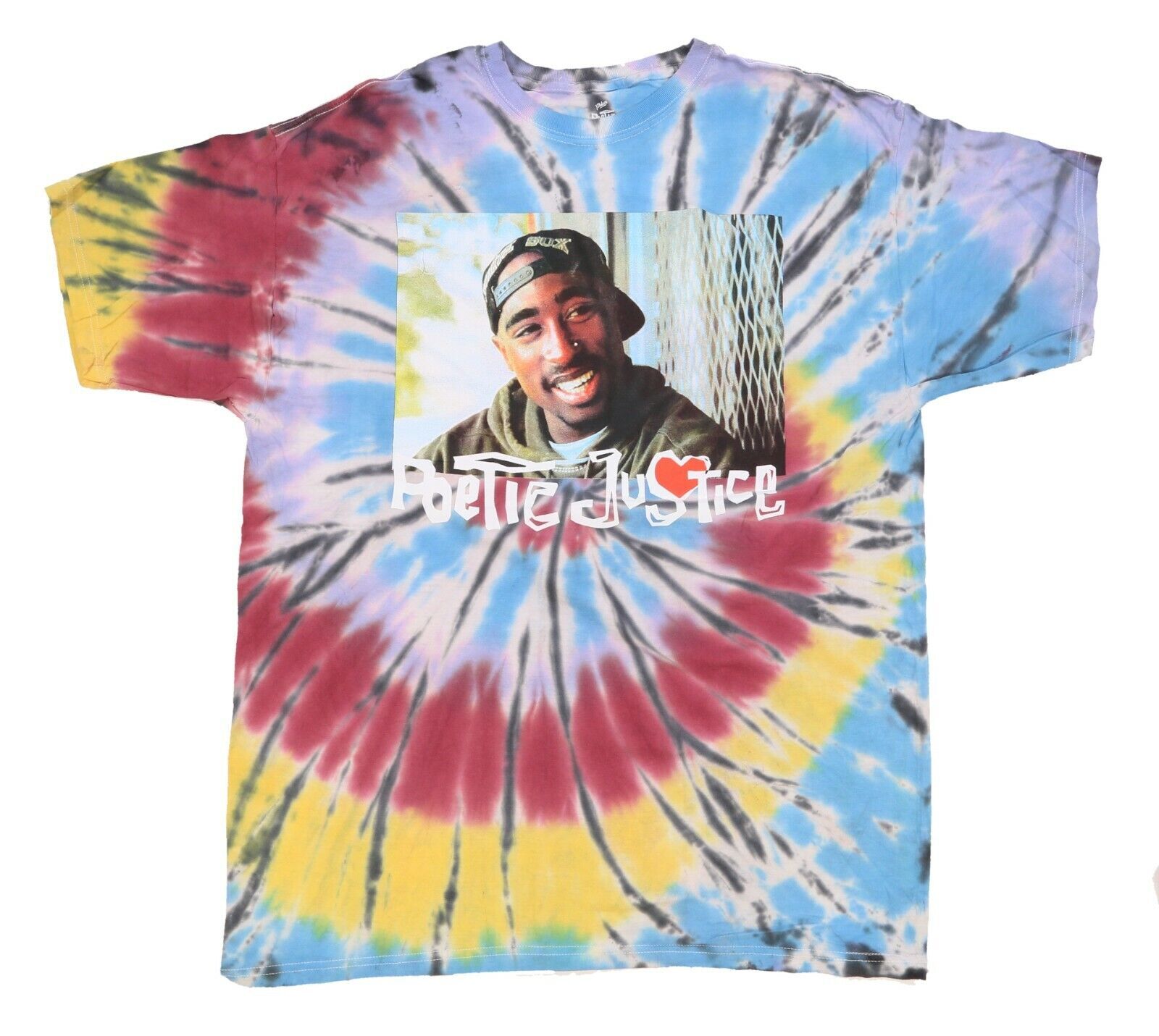 Poetic Justice Watch Multi Colored Tie Dye T Shirt