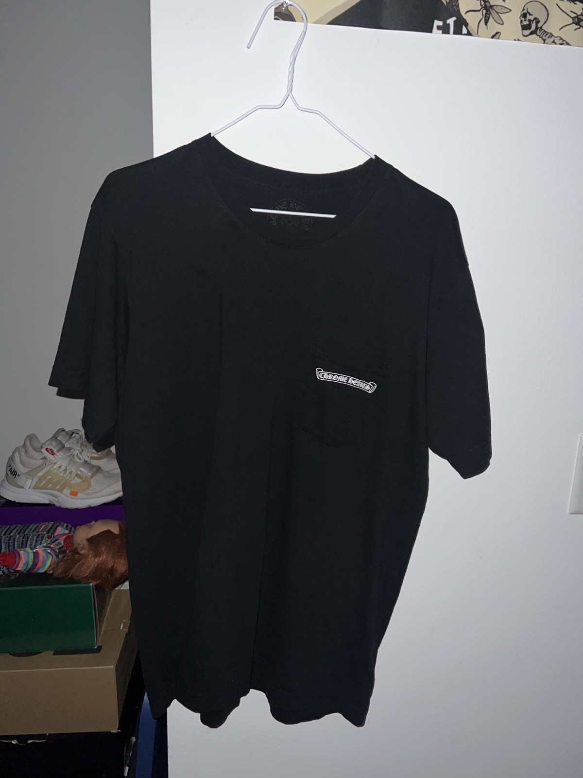 Chrome Hearts Old English F You T Shirt LARGE worn Twice No Fading