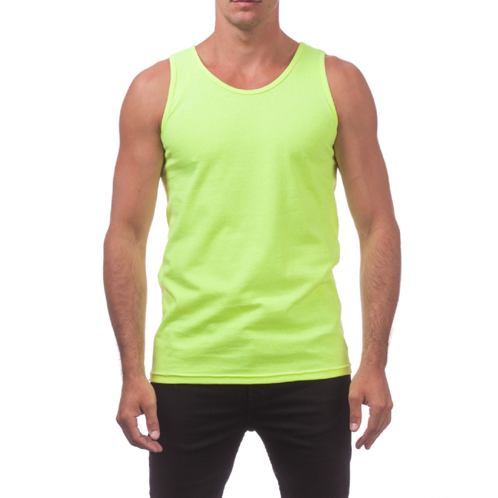 3 PACK PROCLUB MENS COMFORT TANK TOP PRO CLUB CASUAL SLEEVELESS SHIRT GYM SUMMER