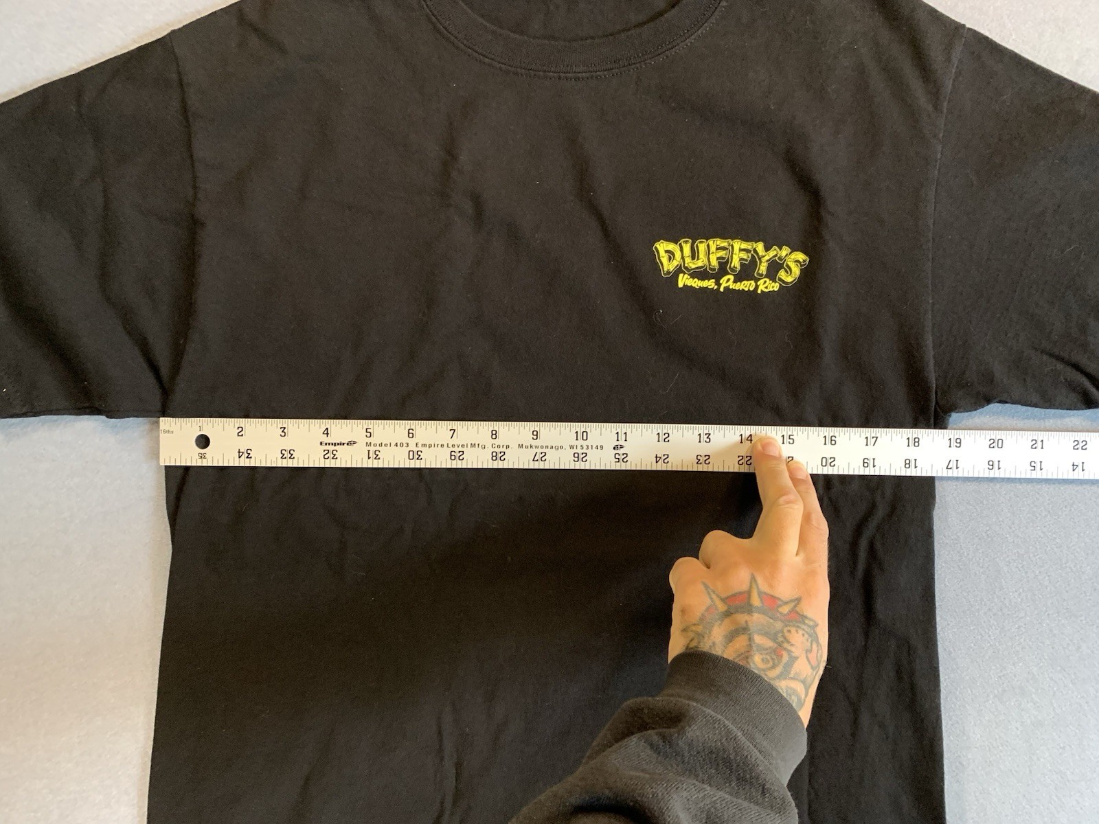 Costa Rica Pura Vida Iguana T-Shirt Black Souvenir Tourist Mens Sz Medium