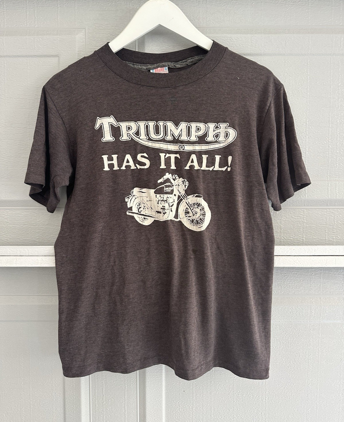 1970s/80s Triumph motorcycle tshirts , Rare