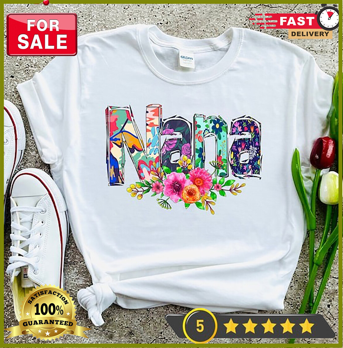 2025/Nana Shirt, Gift for Nana, Nana T-Shirt,Nana Tee,Gift for Nana, Grandma Gif