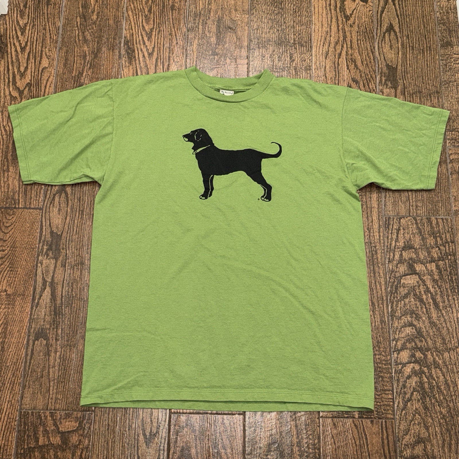 The Black Dog Mens Vintage Martha’s Vineyard 2001 Green Short Sleeve T Shirt XL