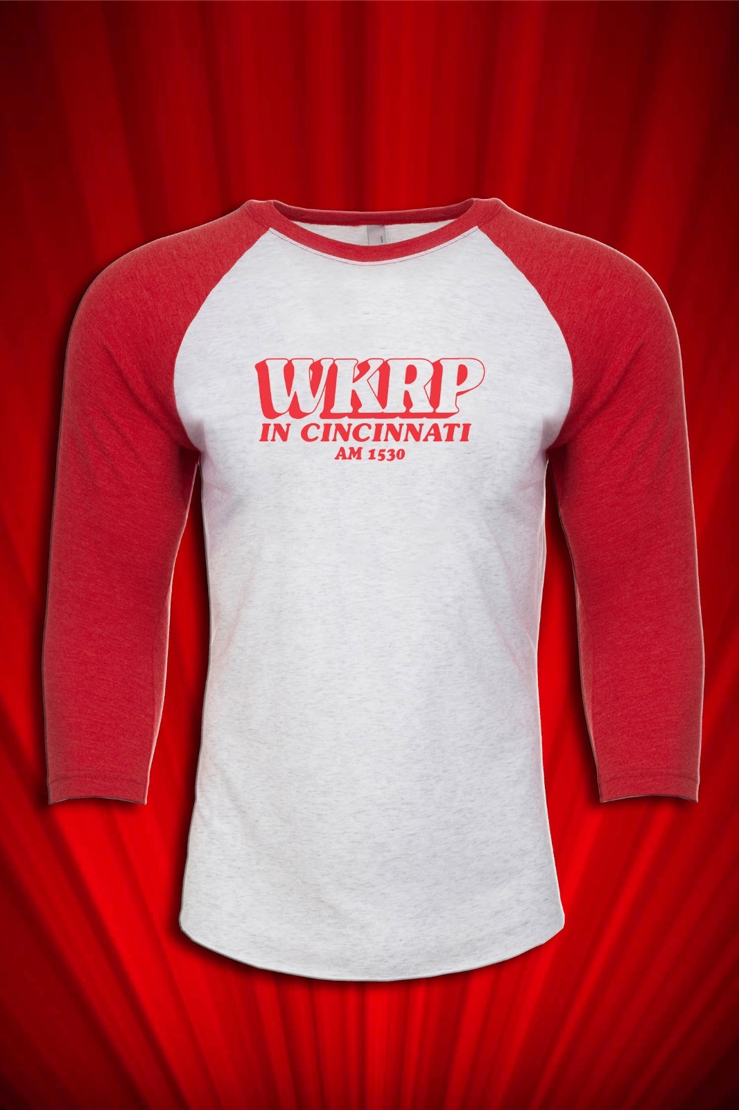 WKRP in Cincinnati Vintage Radio JERSEY T-SHIRT FREE SHIP USA Thanksgiving