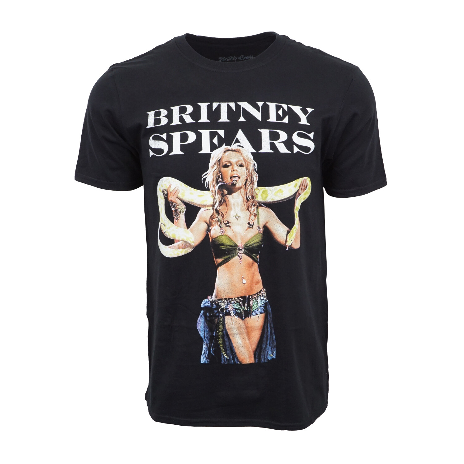 BRITNEY SPEARS SNAKE T SHIRT OFFICIAL LICENSE TEE
