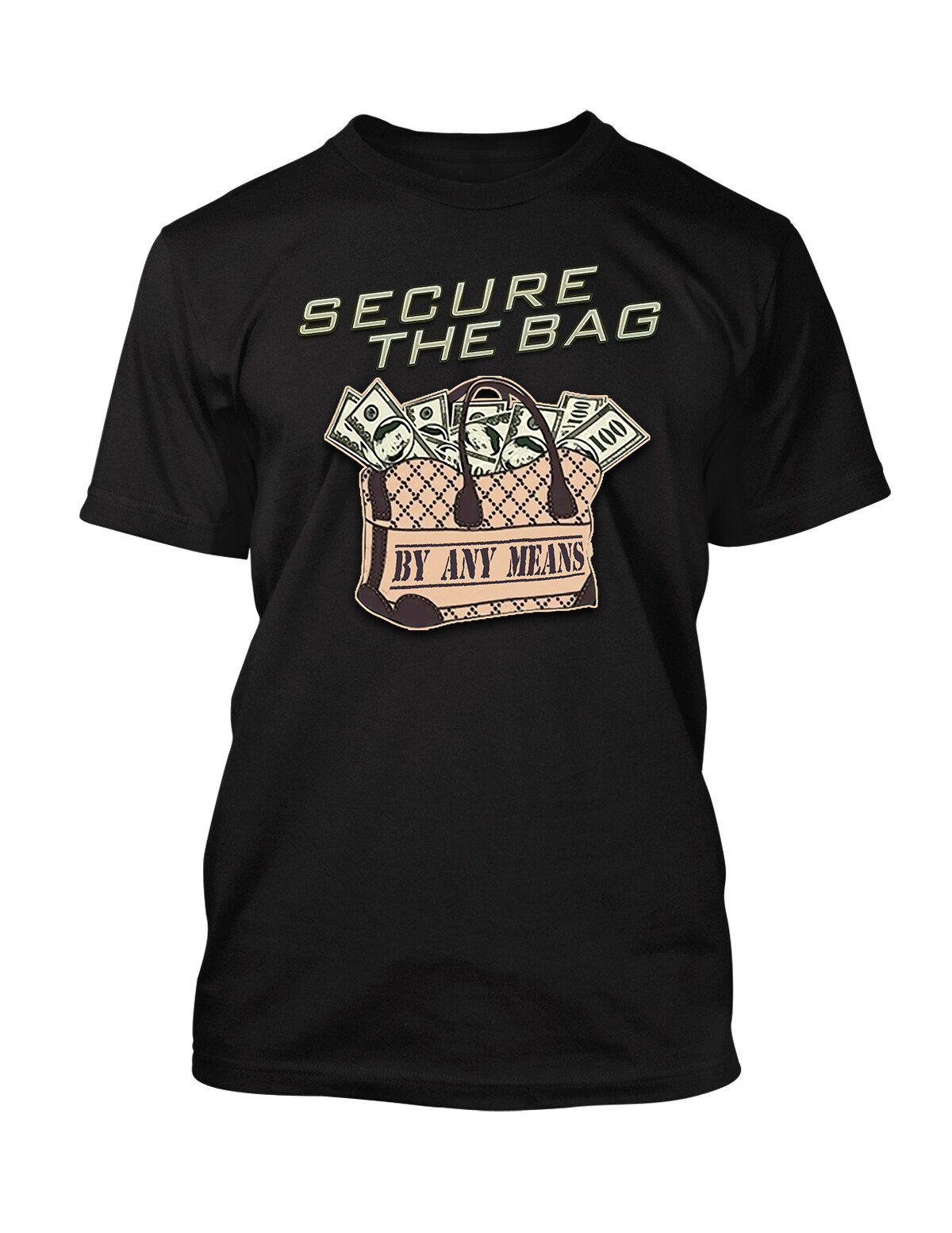 Secure the Bag Sneaker Tee Shirt To Match Air J10 Duck Camo Shoe Big &Tall Small