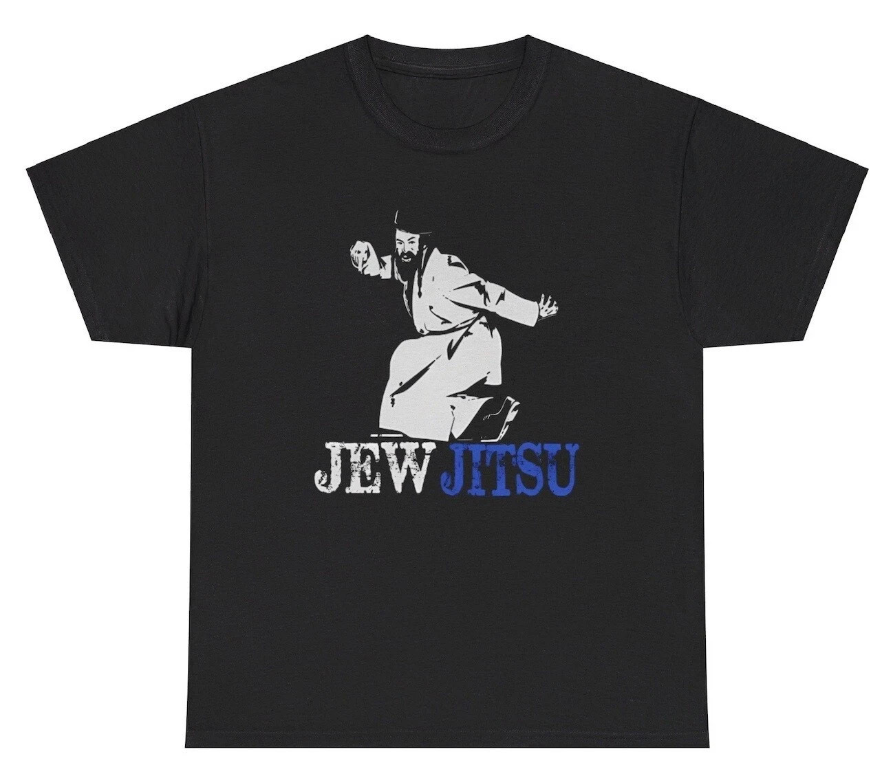 Jew Jitsu T Shirt Funny Jiu Jitsu Pun MMA Martial Arts Meme Weirdcore Humor Tee