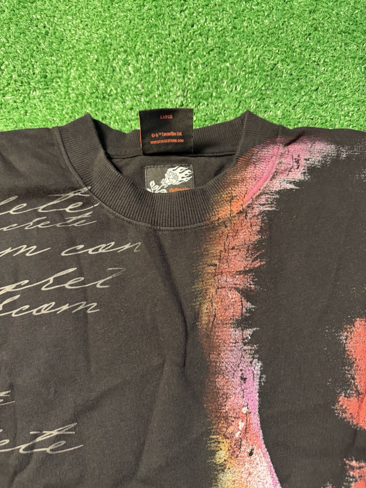 Civil Regime x Star Wars Anakin Skywalker Shirt – Size Men’s Large Oversized NWT